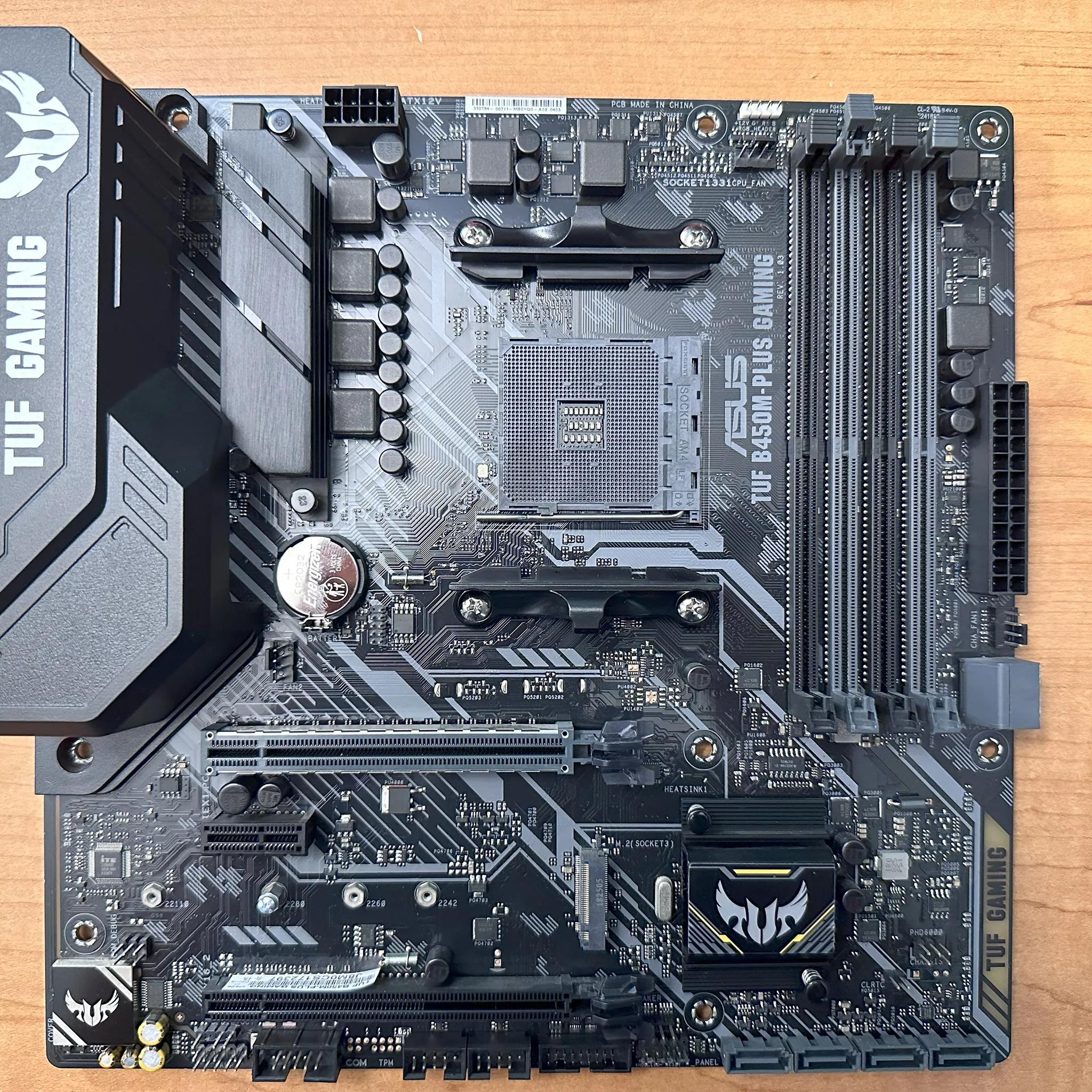 Asus TUF B450M-Plus Gaming Motherboard