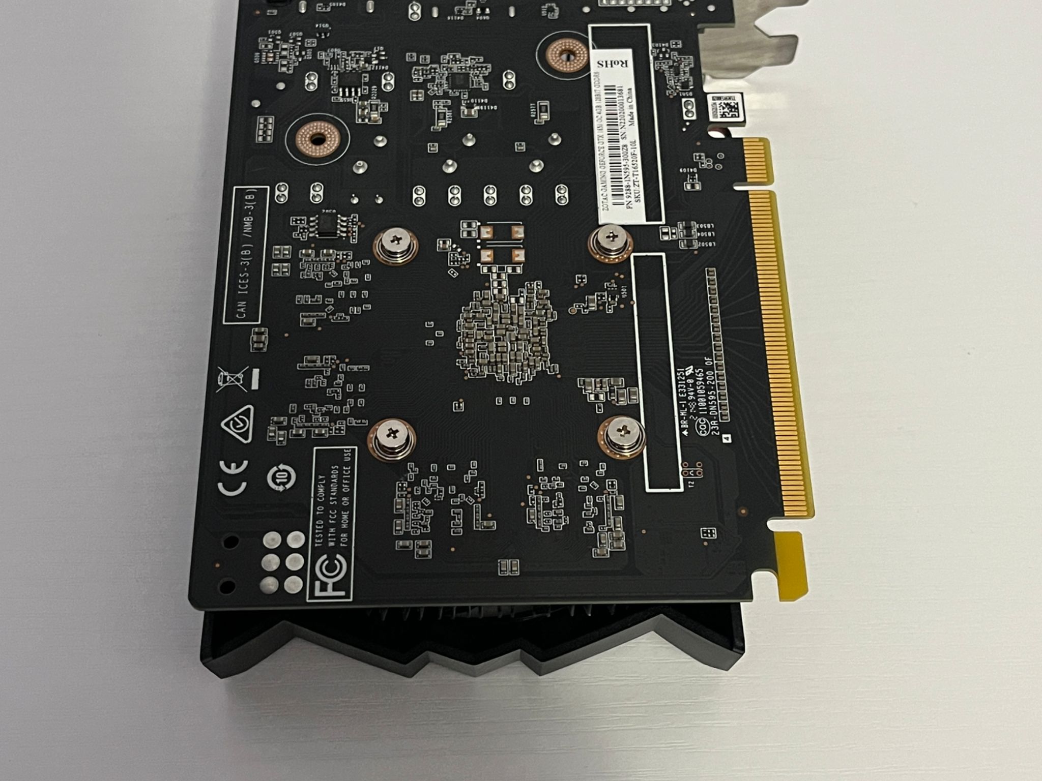 ZOTAC GAMING GTX 1650 OC 4GB