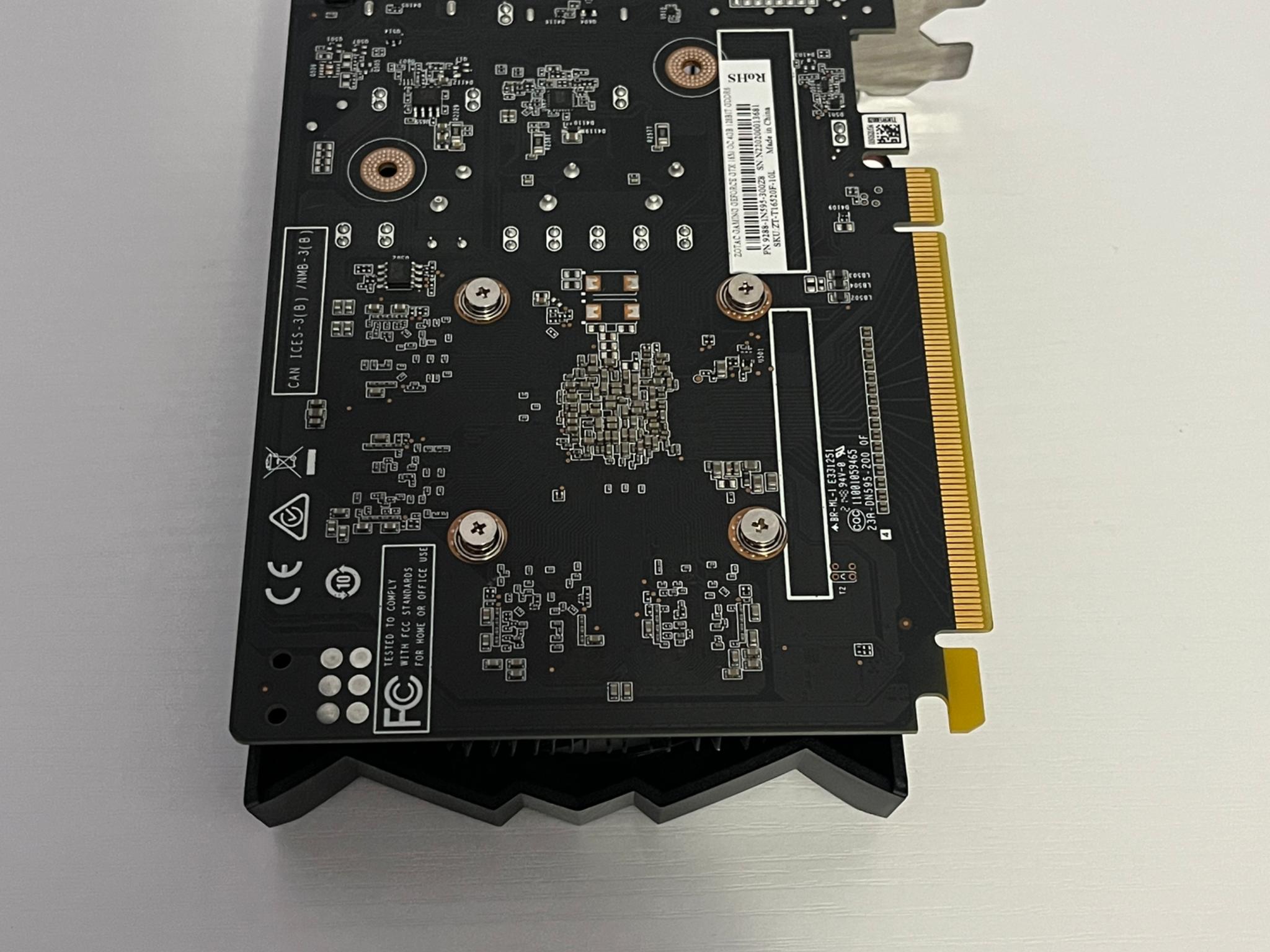 ZOTAC GAMING GTX 1650 OC 4GB