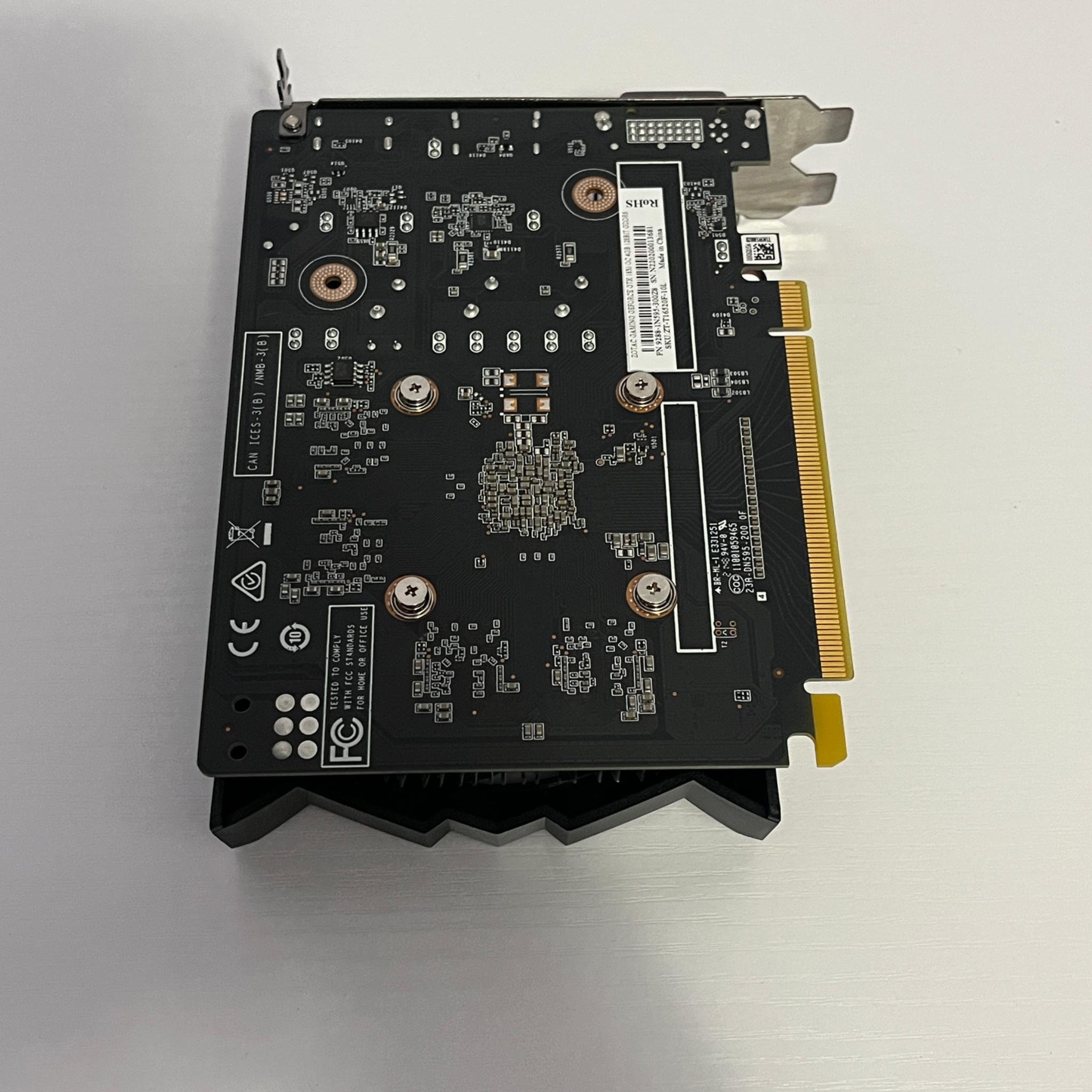 ZOTAC GAMING GTX 1650 OC 4GB