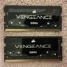 Corsair Vengeance 32GB (2 x 16GB) DDR4 SODIMM 3200MHz CL22 Memory Kit