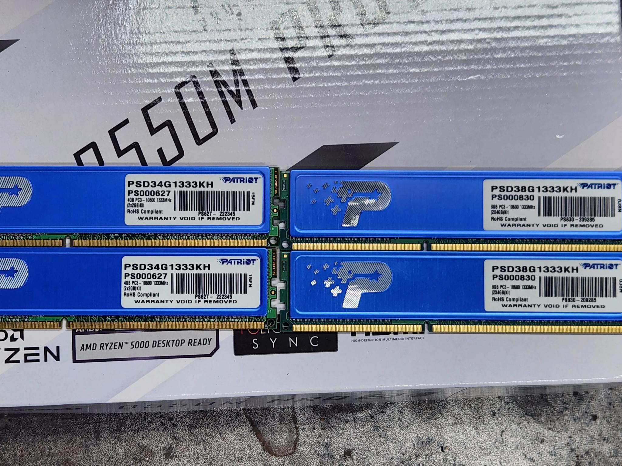 i5 2500K with Hyper 212 RGB cooler and 12GB ram