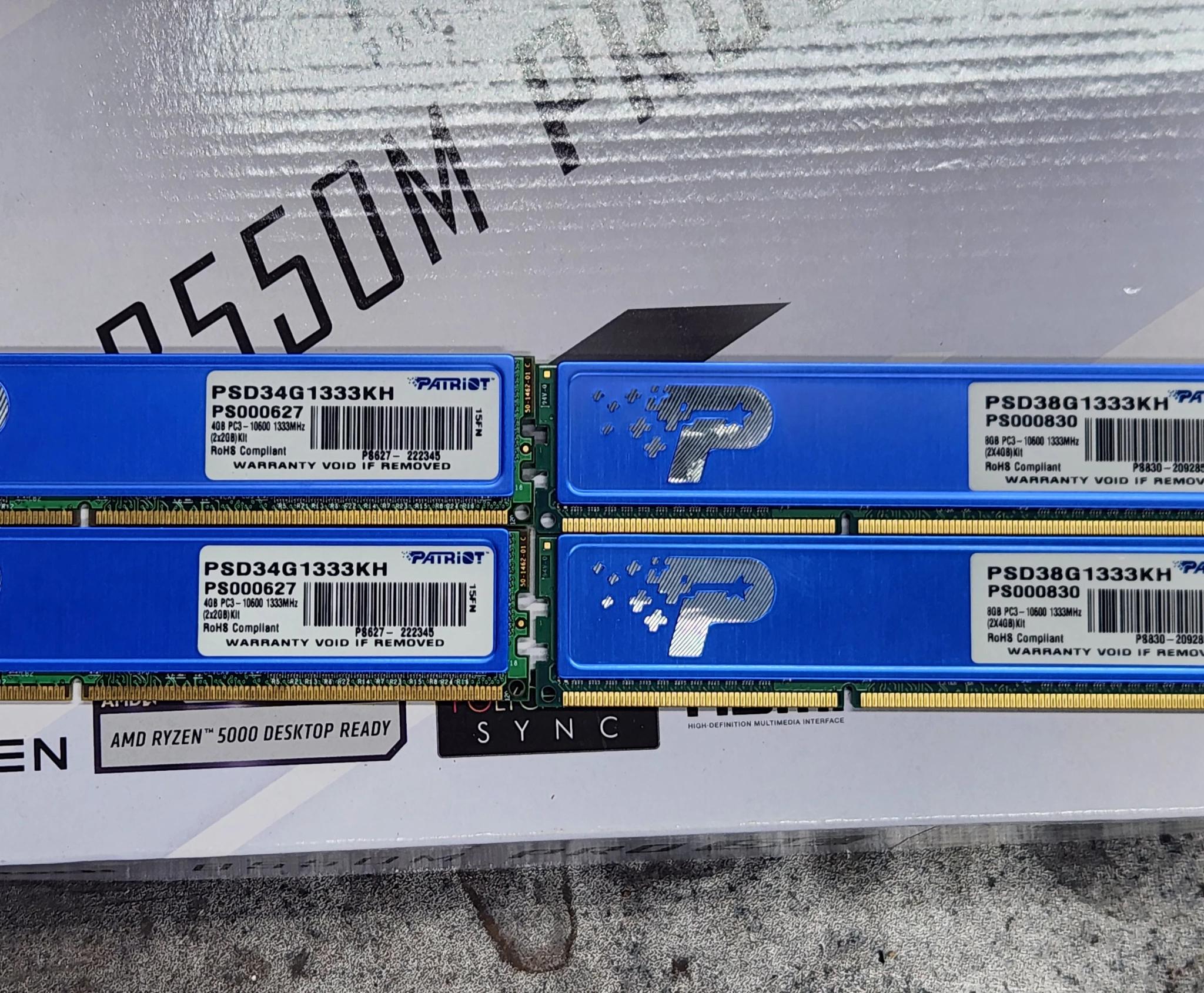 i5 2500K with Hyper 212 RGB cooler and 12GB ram