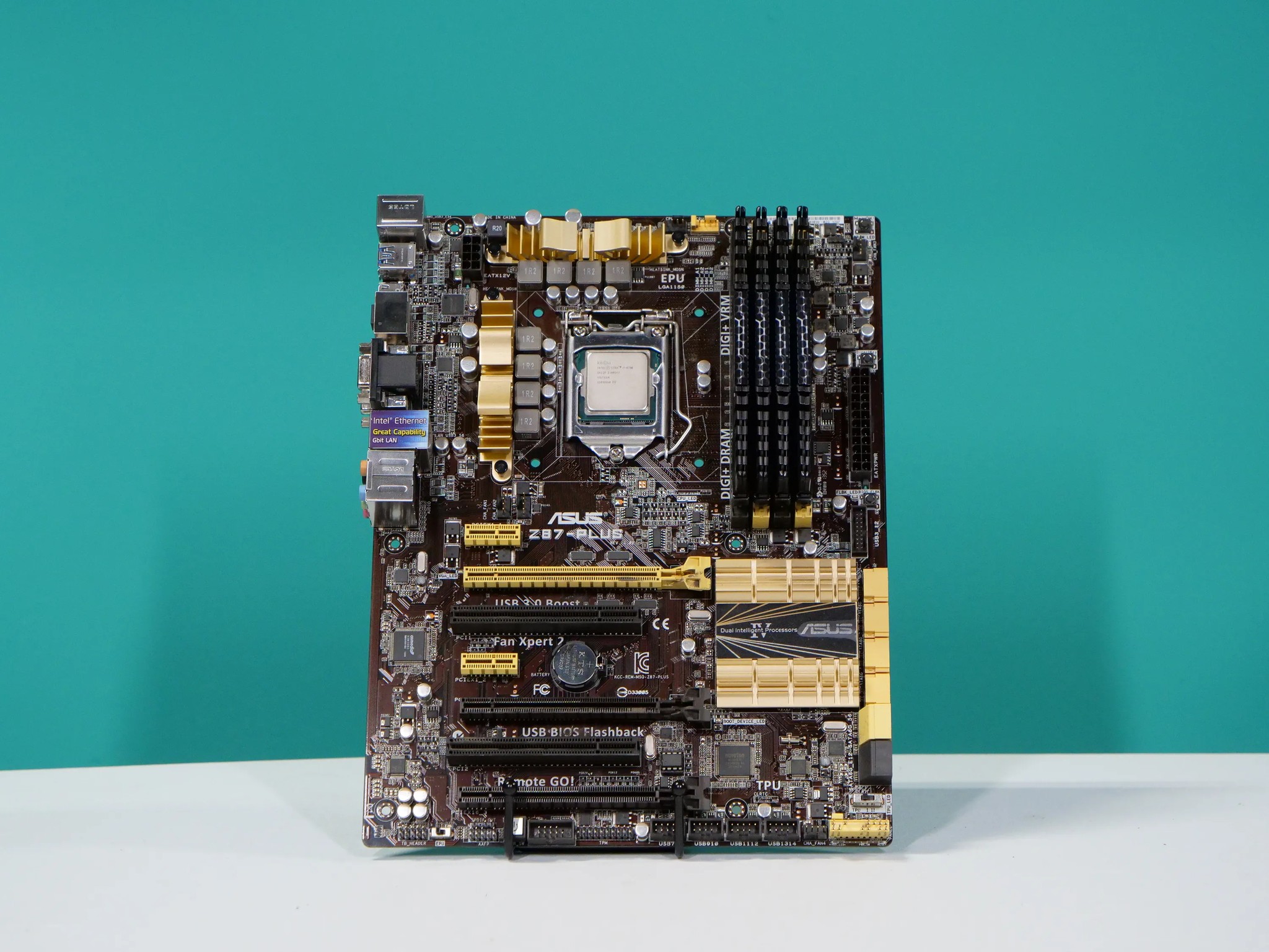 Asus Z87-Plus Motherboard kit w/ i7-4790 + 16gb ram!