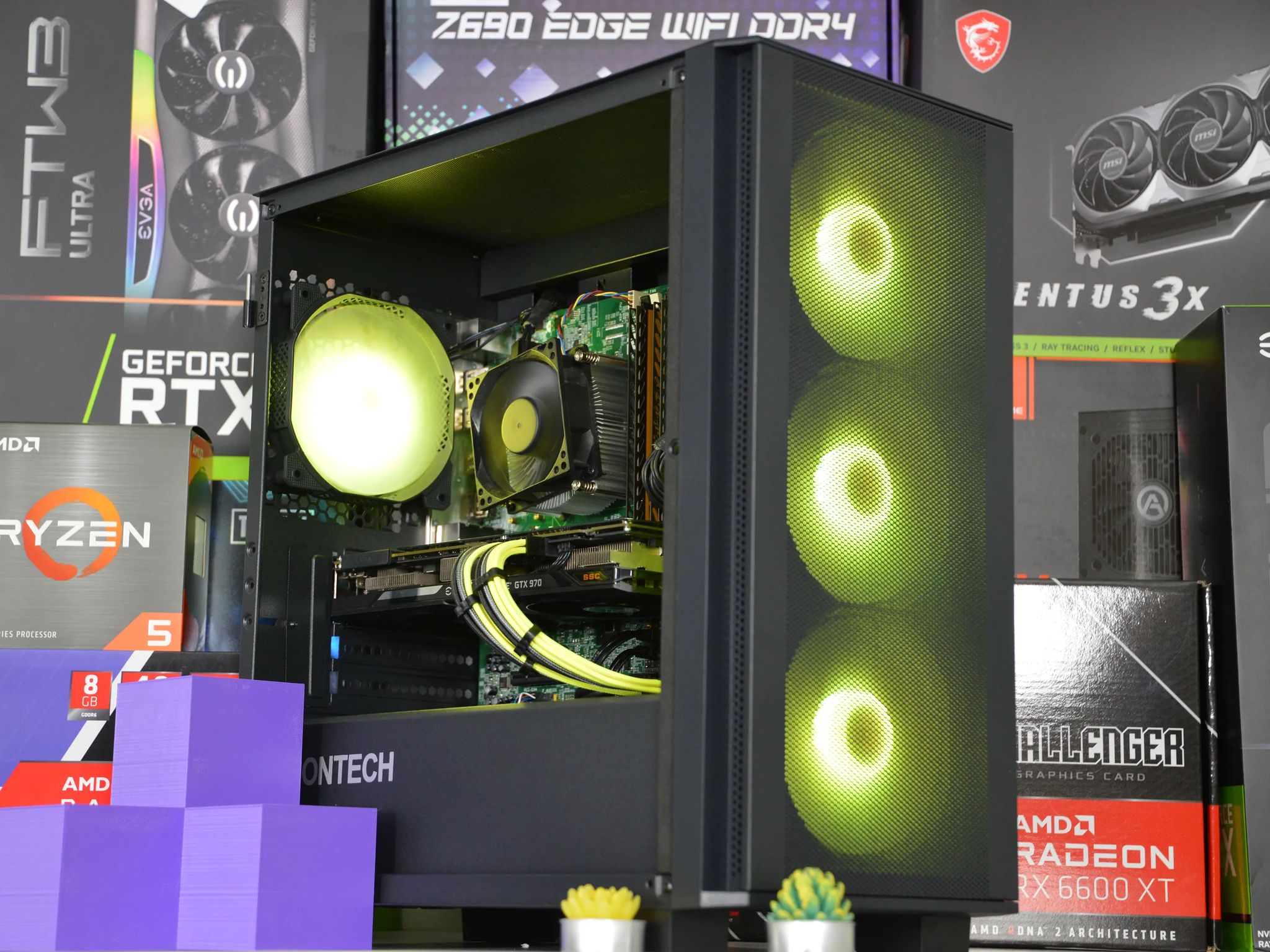 ⚫🟡| GTX 970 4GB | INTEL i7 4770 | 16GB DDR3 RAM | 256GB SATA SSD + 1TB HDD | Midnight Honey |