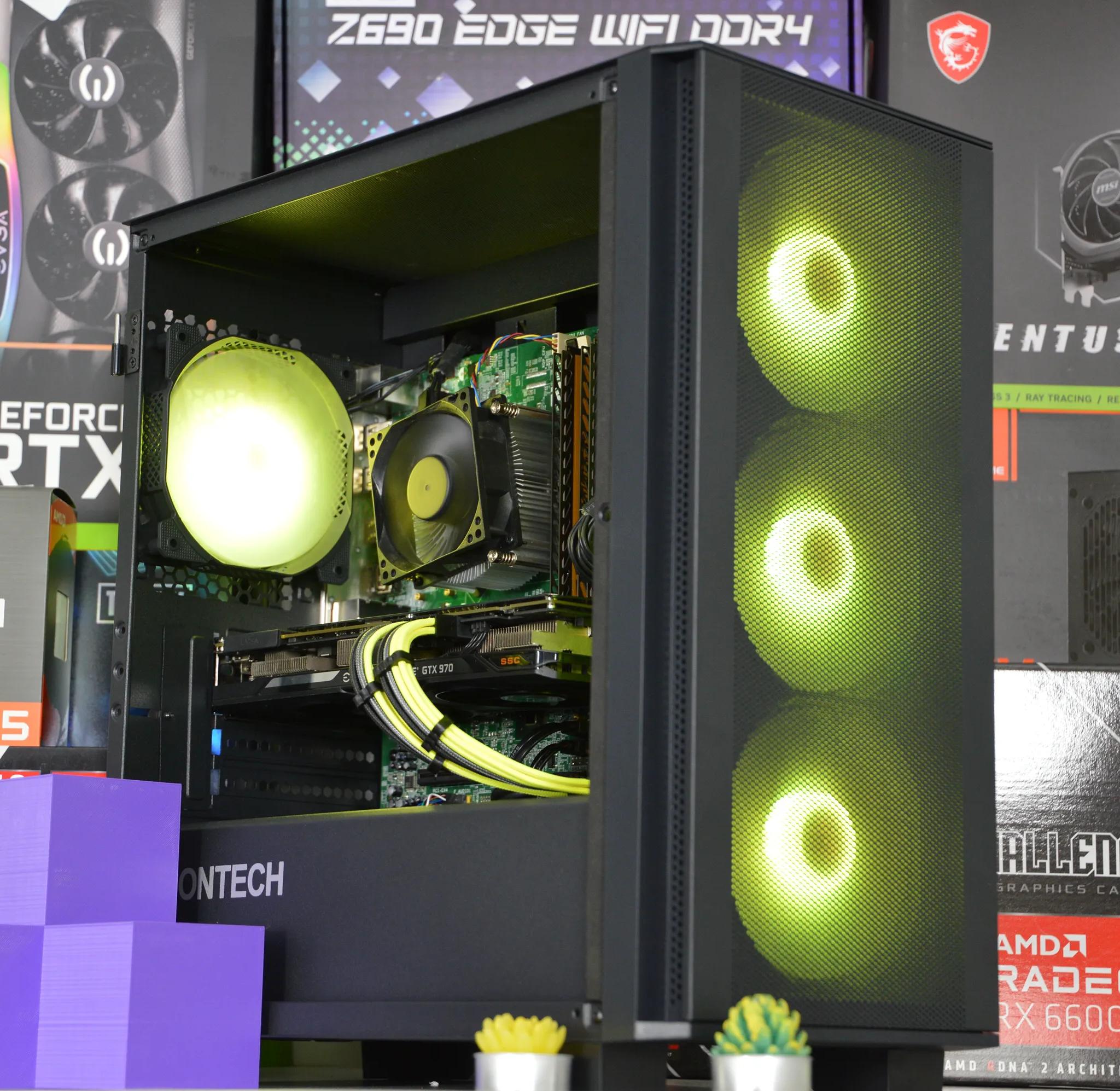 ⚫🟡| GTX 970 4GB | INTEL i7 4770 | 16GB DDR3 RAM | 256GB SATA SSD + 1TB HDD | Midnight Honey |