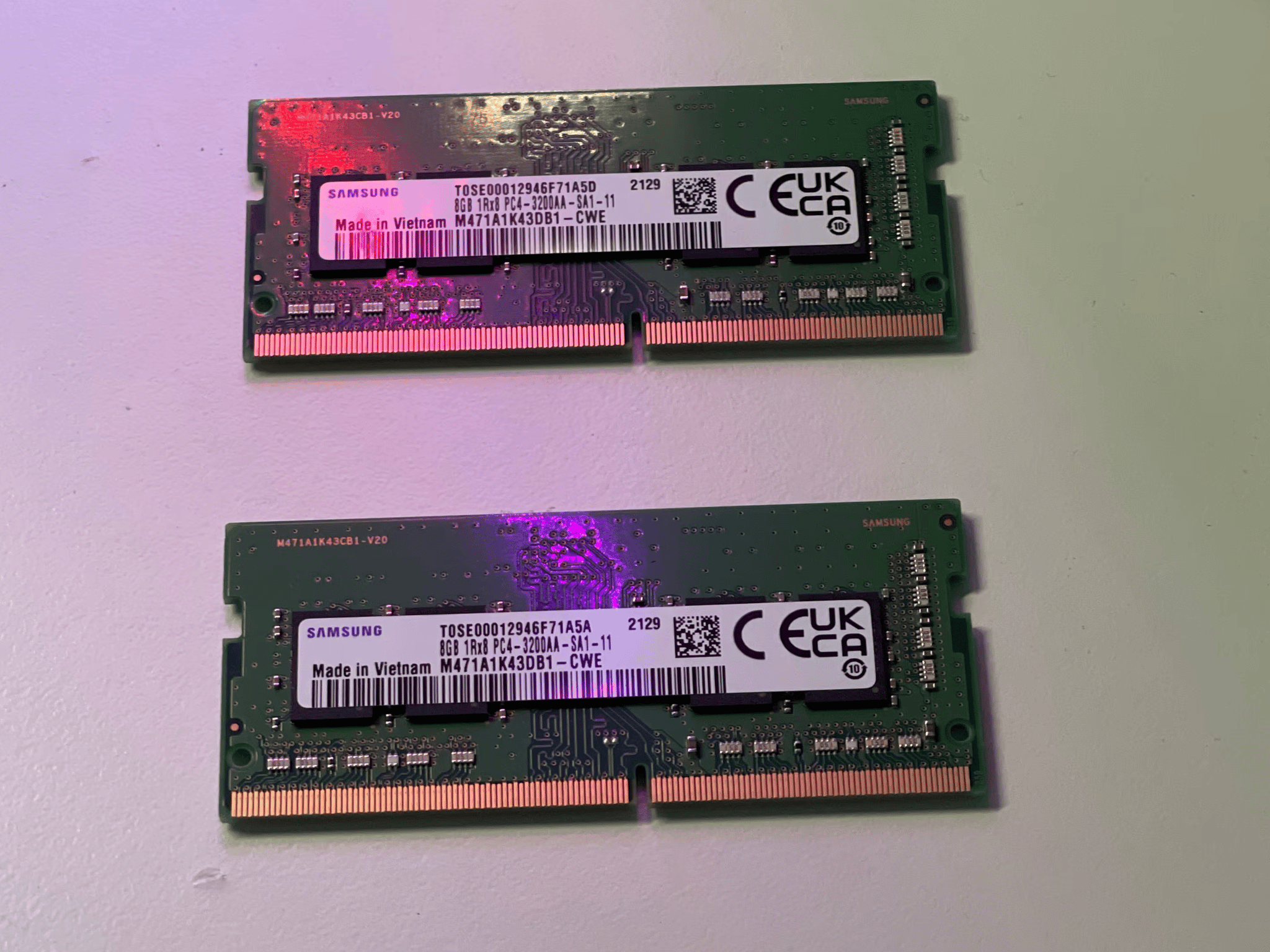 16GB 3200MHz Laptop RAM by Samsung