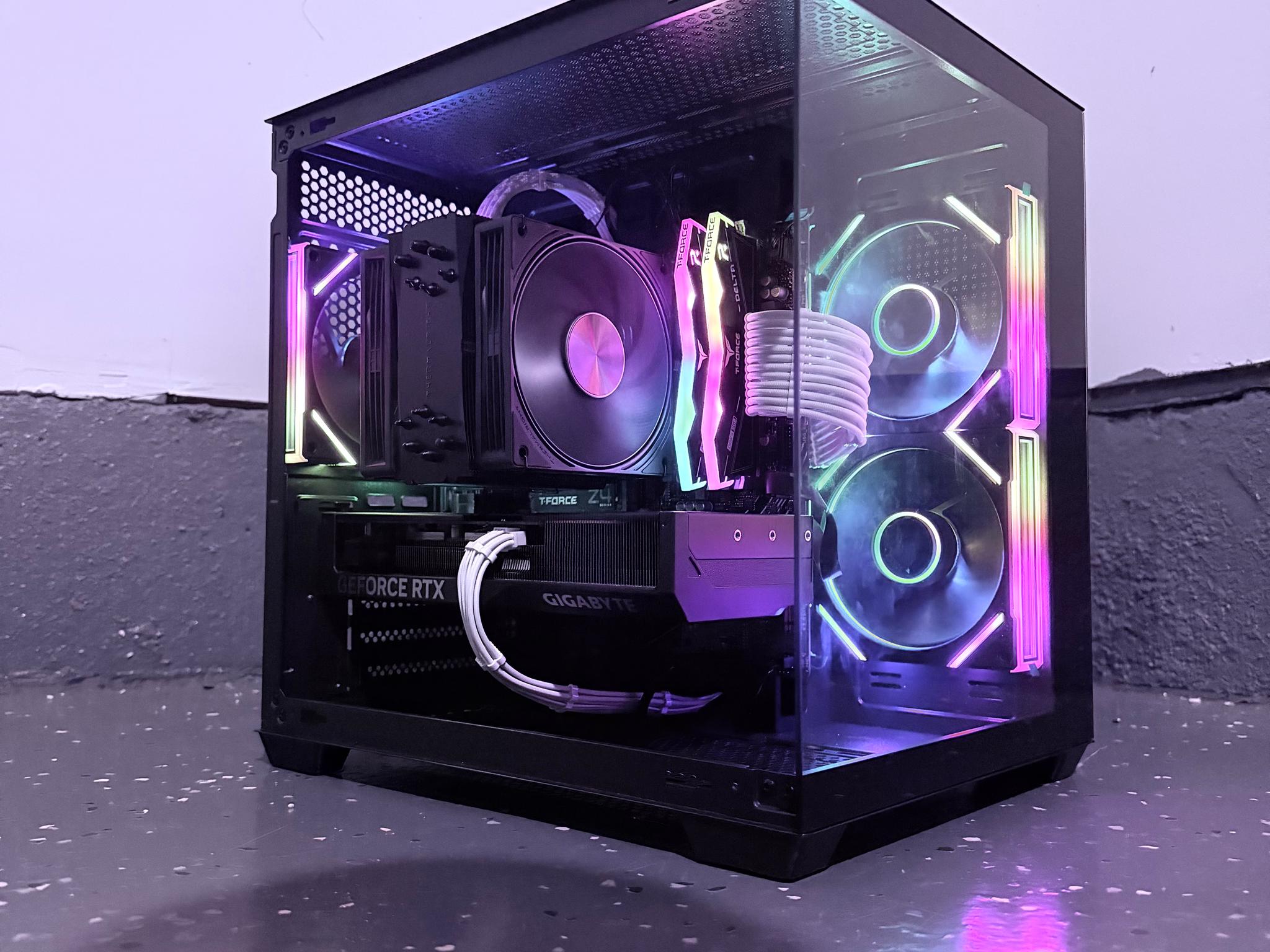⚫️"Spectral Mirage"🌈 | 1440p Gaming | Ryzen 7 7800X3D | RTX 4070 Super | 32GB DDR5 | 2TB SSD
