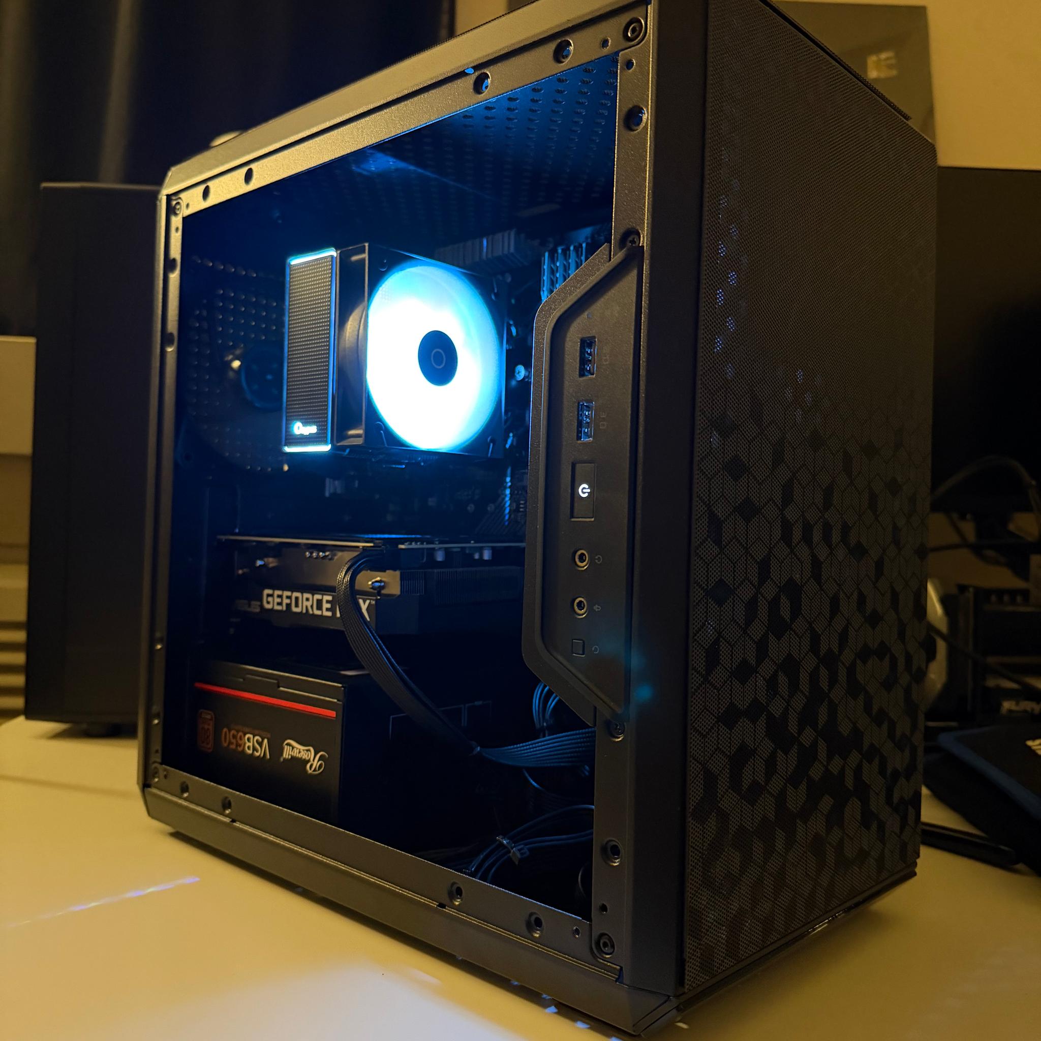 ULTRA BUDGET RYZEN 7 3700X + RTX 3050 GAMING PC! w/ 240GB SATA SSD + 16GB DDR4!