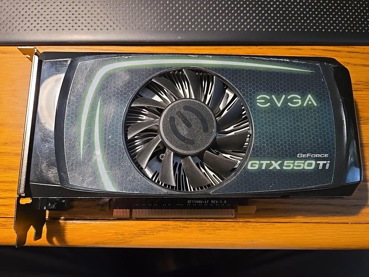 FPNW EVGA GeForce GTX 550 Ti 1GB