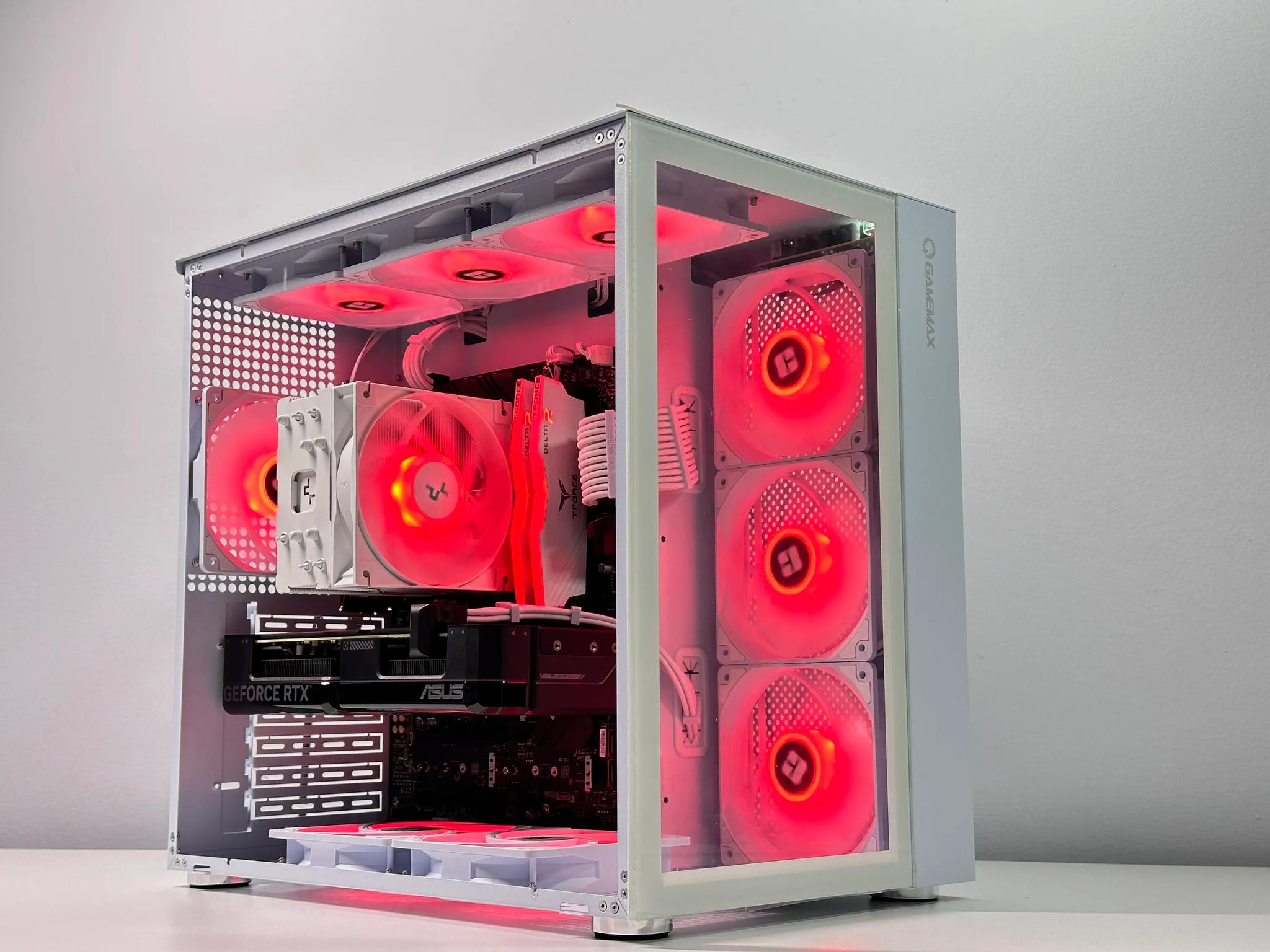 1440p-4K👑 Gaming PC🚀Nvidia RTX 4070 12GB⚡Intel 12600K 10-Core⚡32GB DDR4⚡1TB NVME