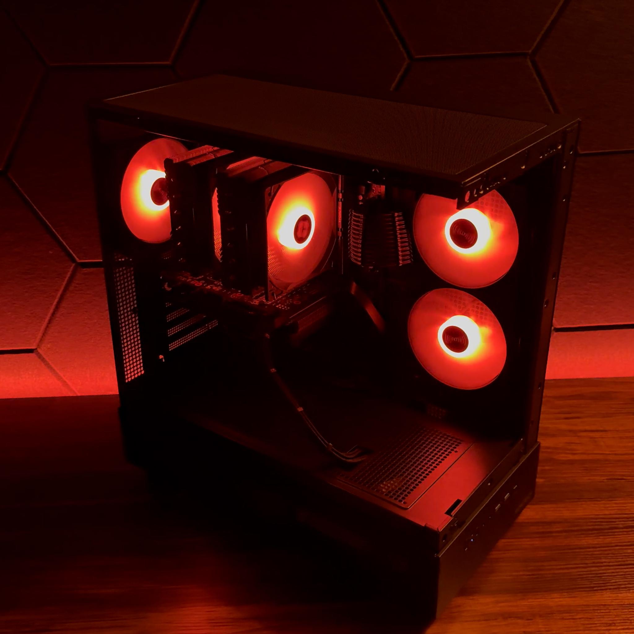🌑 Tenebris 🌑 AMD RX 6600 XT / AMD R5 3600 / 1TB NVME / 16GB DDR4 RAM / Air Cooled / Windows 11 Pro