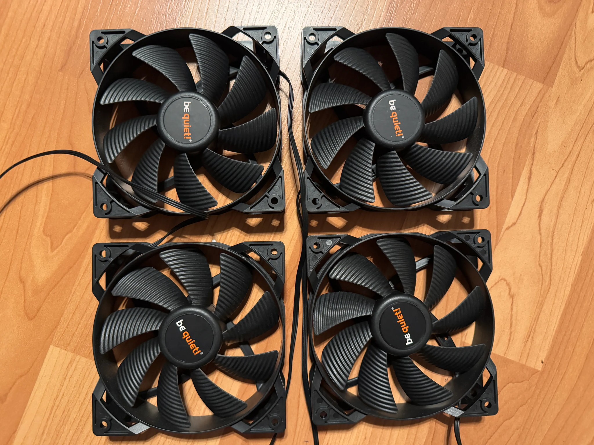 beQuiet! Pure Wings 2 120mm Low-Noise PWM Case Fans (4 fans)