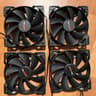 beQuiet! Pure Wings 2 120mm Low-Noise PWM Case Fans (4 fans)
