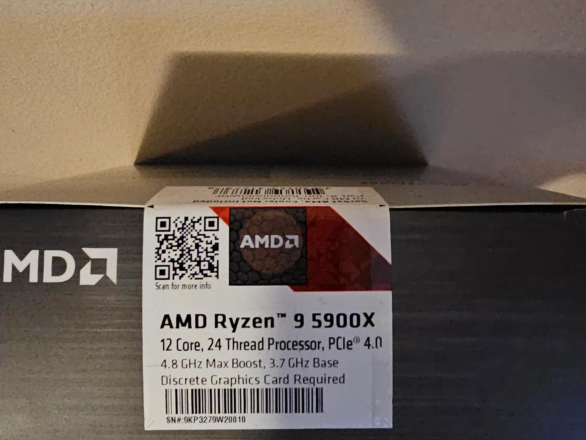 Ryzen 9 5900x