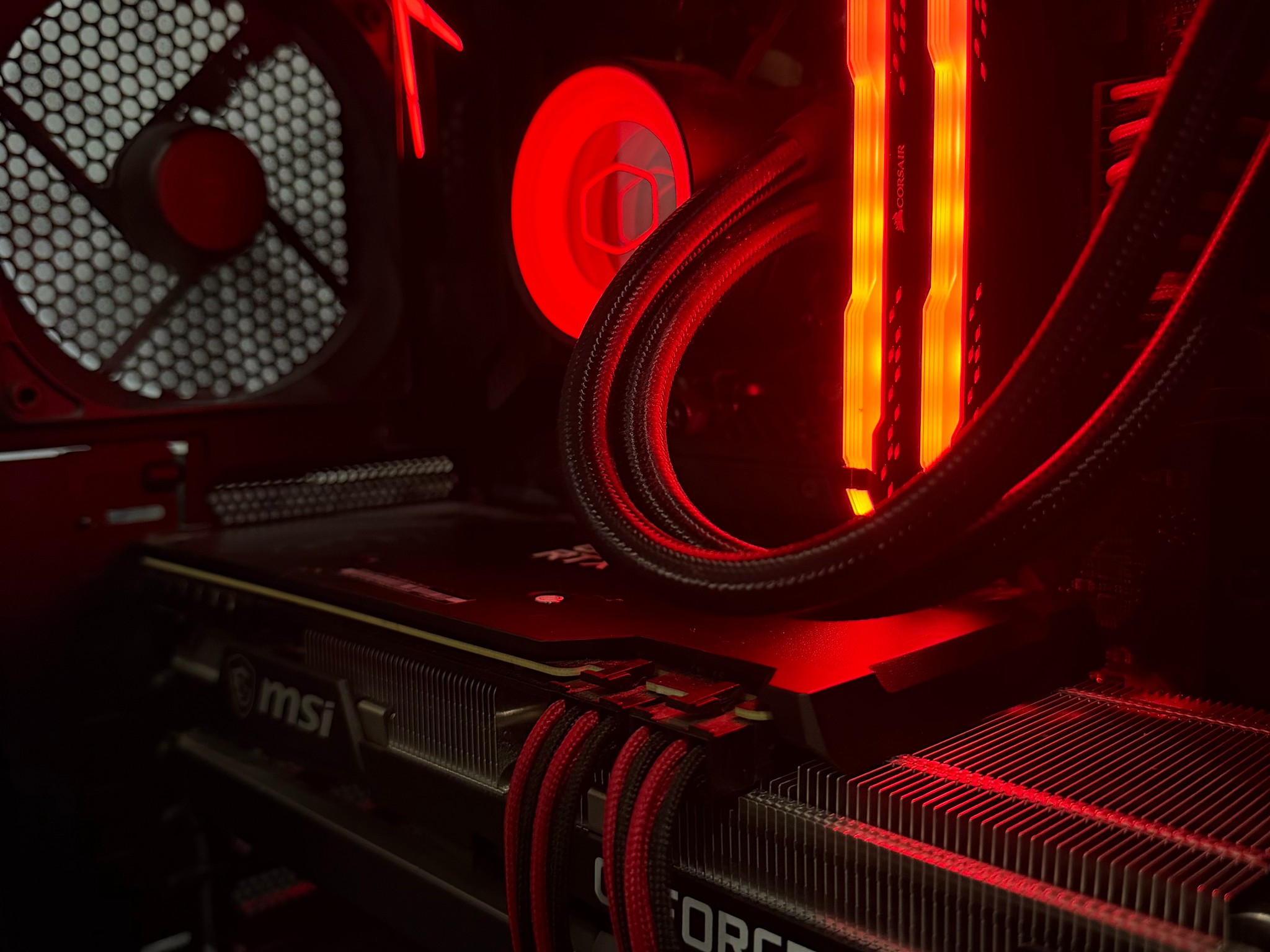 🔴"Infernal Onyx"⚫️| 1440p Gaming | Ryzen 5 5600X | RTX 3070 | 16G Ram | 1TB Storage | Free Shipping