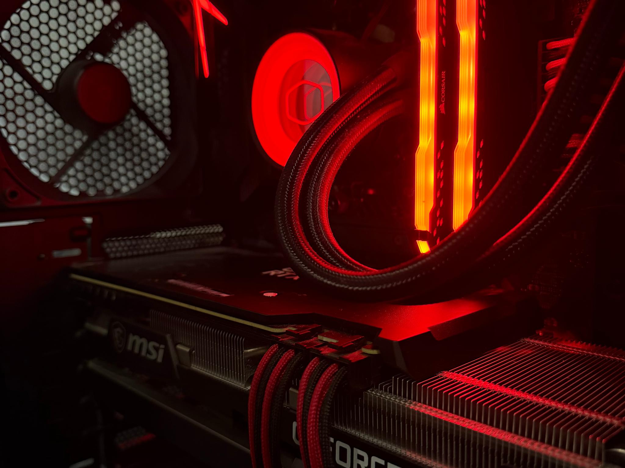 🔴"Infernal Onyx"⚫️| 1440p Gaming | Ryzen 5 5600X | RTX 3070 | 16G Ram | 1TB Storage | Free Shipping