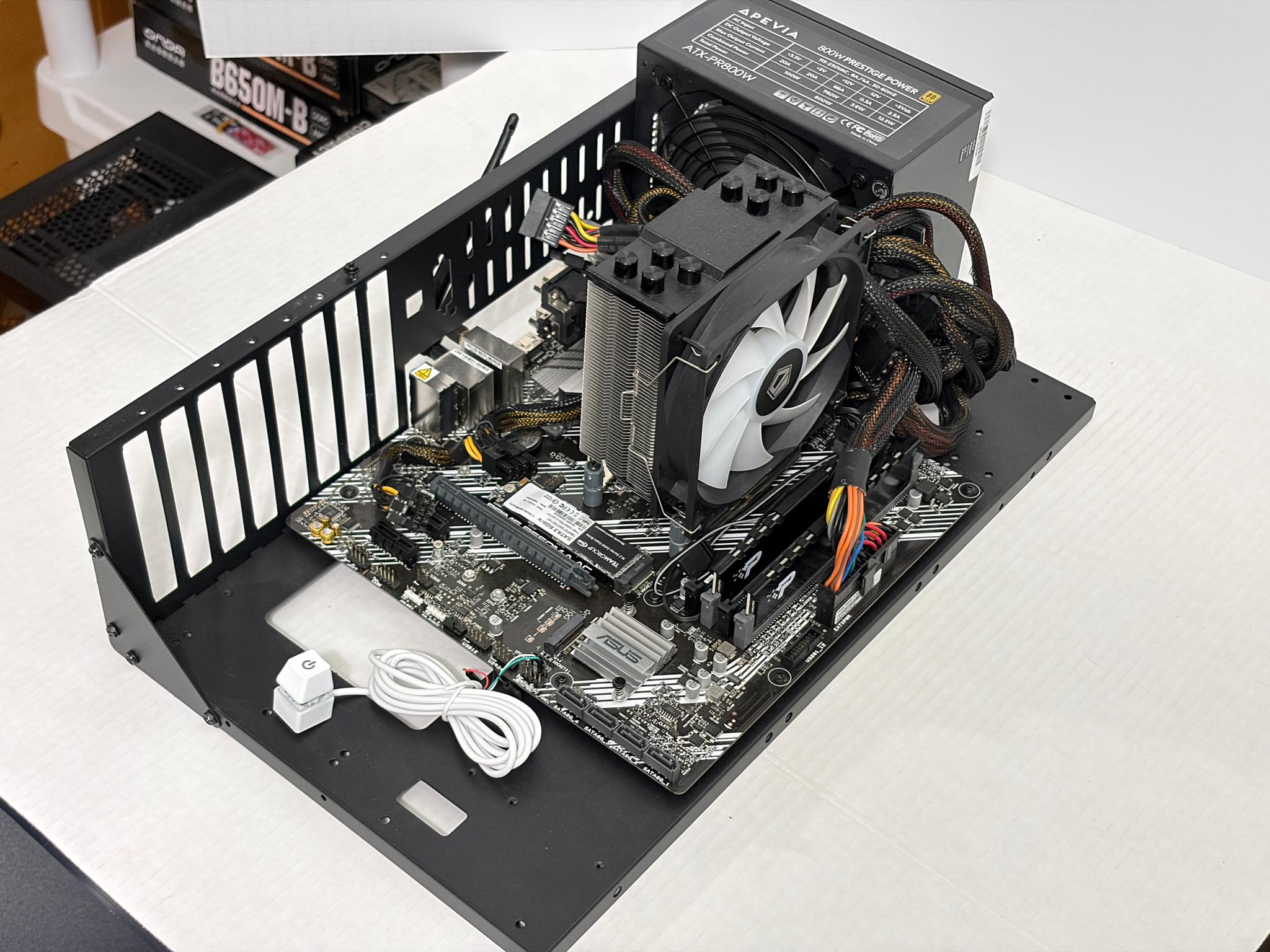 Open Air Test Bench – Ryzen 7 5800X | 32GB RAM | 800W PSU | Ready to Use