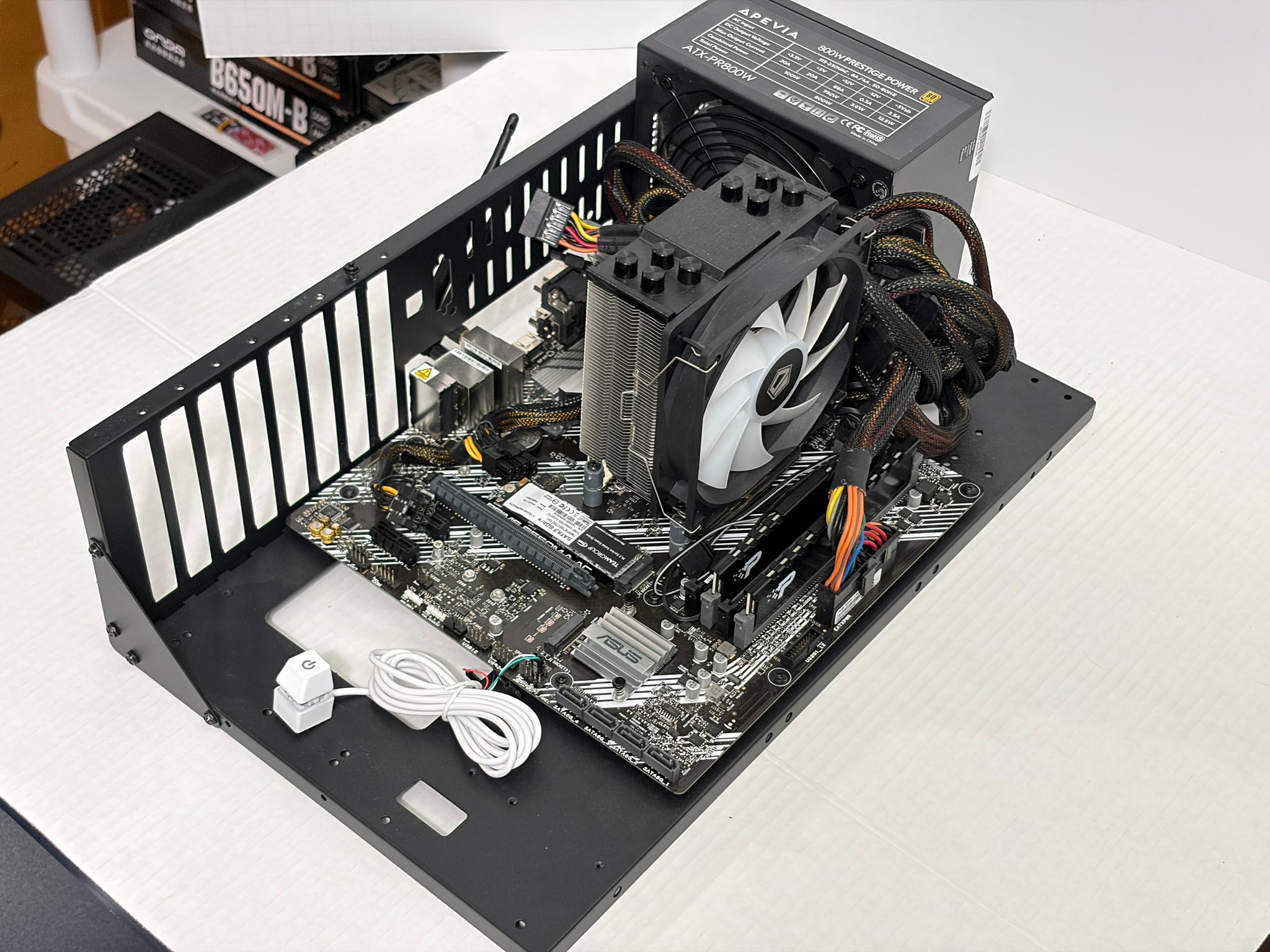 Open Air Test Bench – Ryzen 7 5800X | 32GB RAM | 800W PSU | Ready to Use