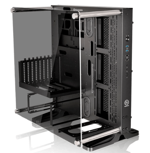 Thermaltake Core P3 Black Tempered Glass Open Frame Chassis