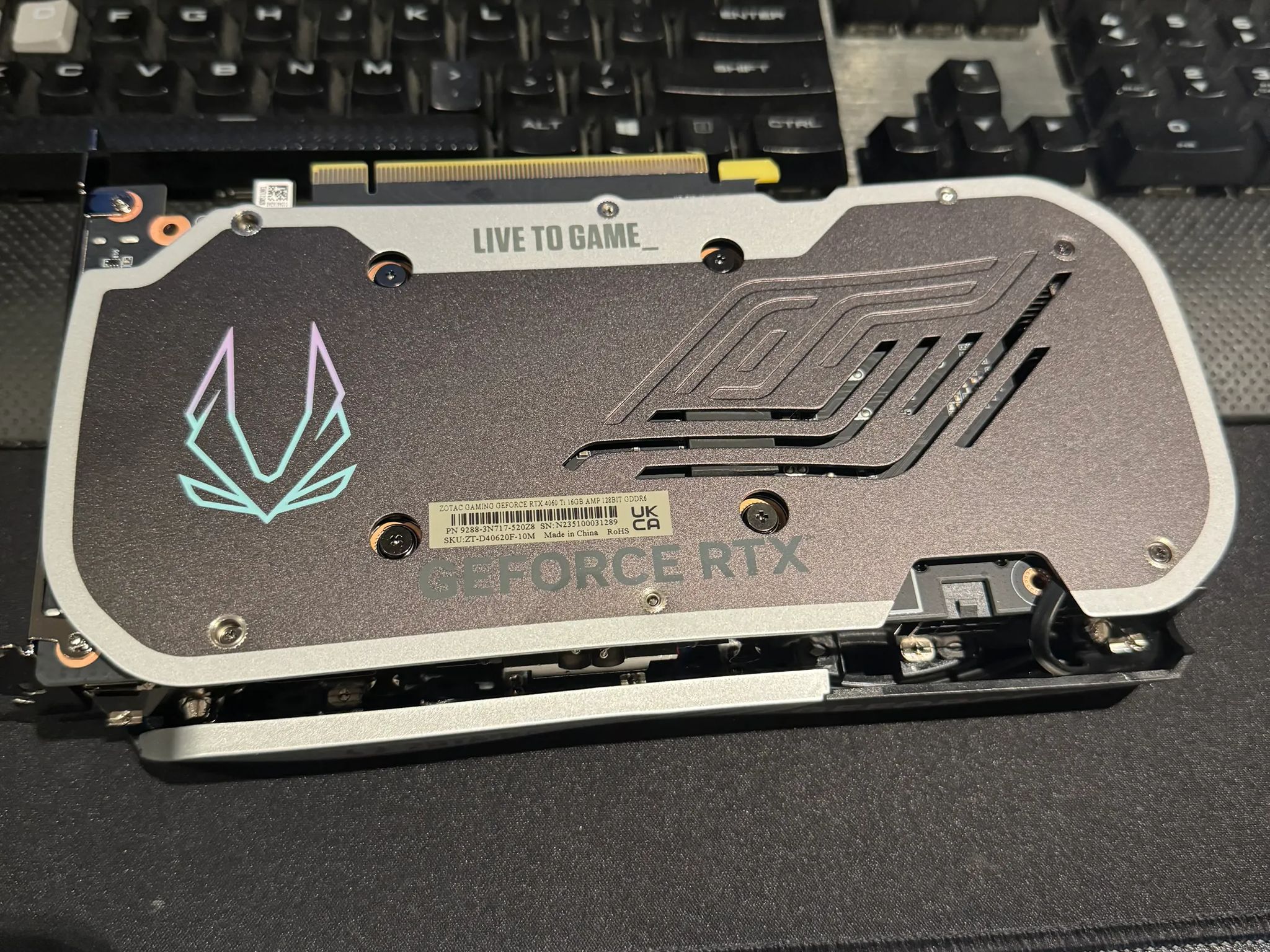 ZOTAC Gaming GeForce RTX 4060 Ti 16GB AMP