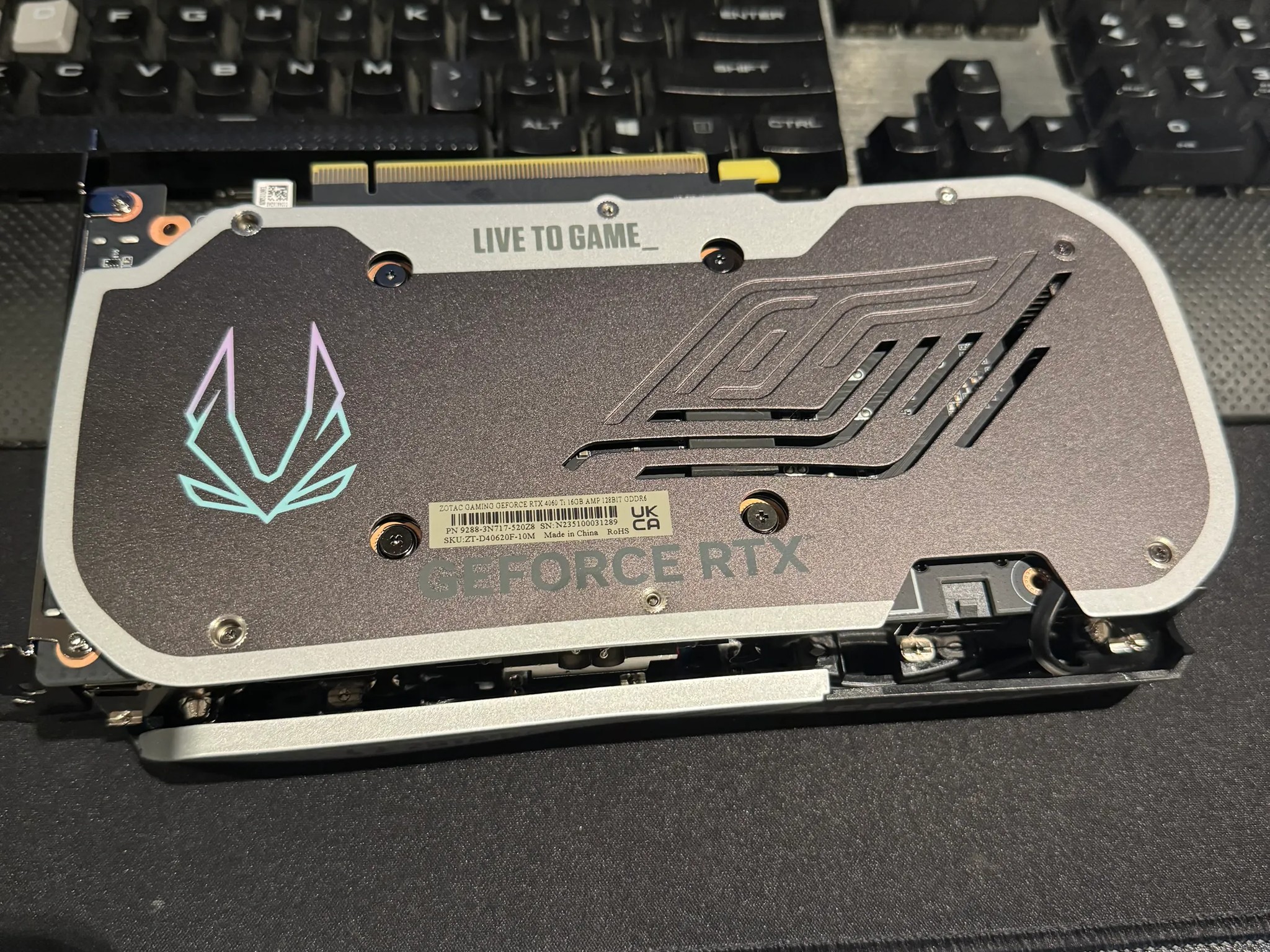 ZOTAC Gaming GeForce RTX 4060 Ti 16GB AMP