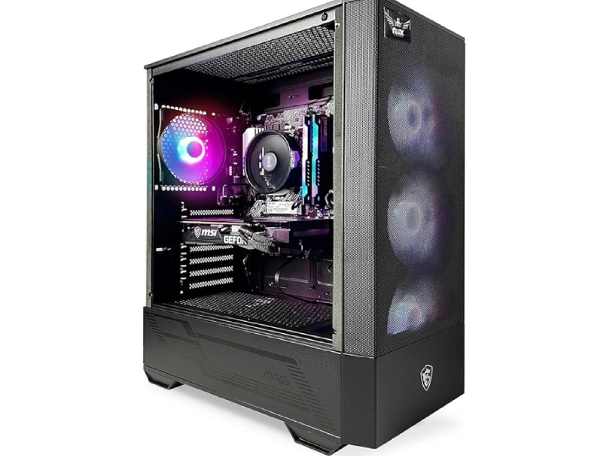 NSX 4060 PC | AMD R5 5600X | RTX 4060 | 16GB RAM | 650W 80+ | Wi-Fi | Bluetooth | Win 11 Home