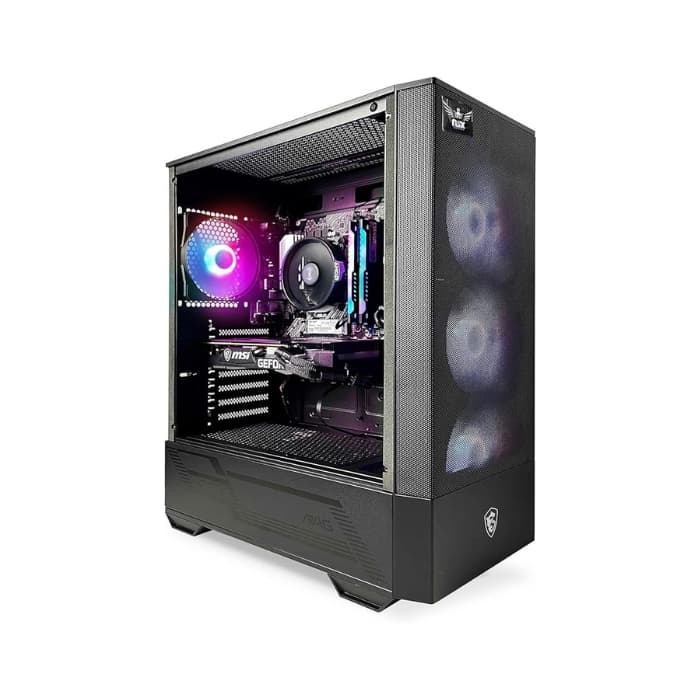 NSX 4060 PC | AMD R5 5600X | RTX 4060 | 16GB RAM | 650W 80+ | Wi-Fi | Bluetooth | Win 11 Home