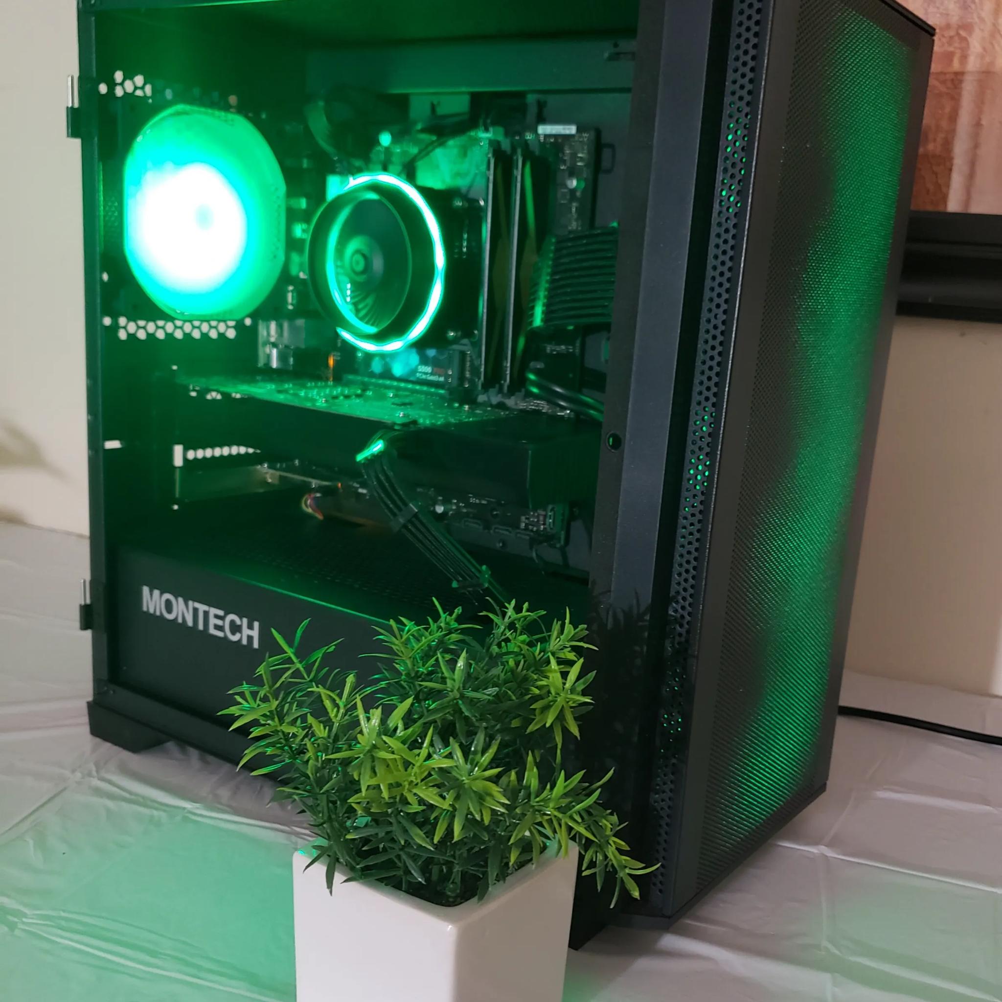 Gaming PC - Custom RGB - i5-9400F + GTX 1070 (8GB) + 2x8(16GB) RAM with Wi-Fi
