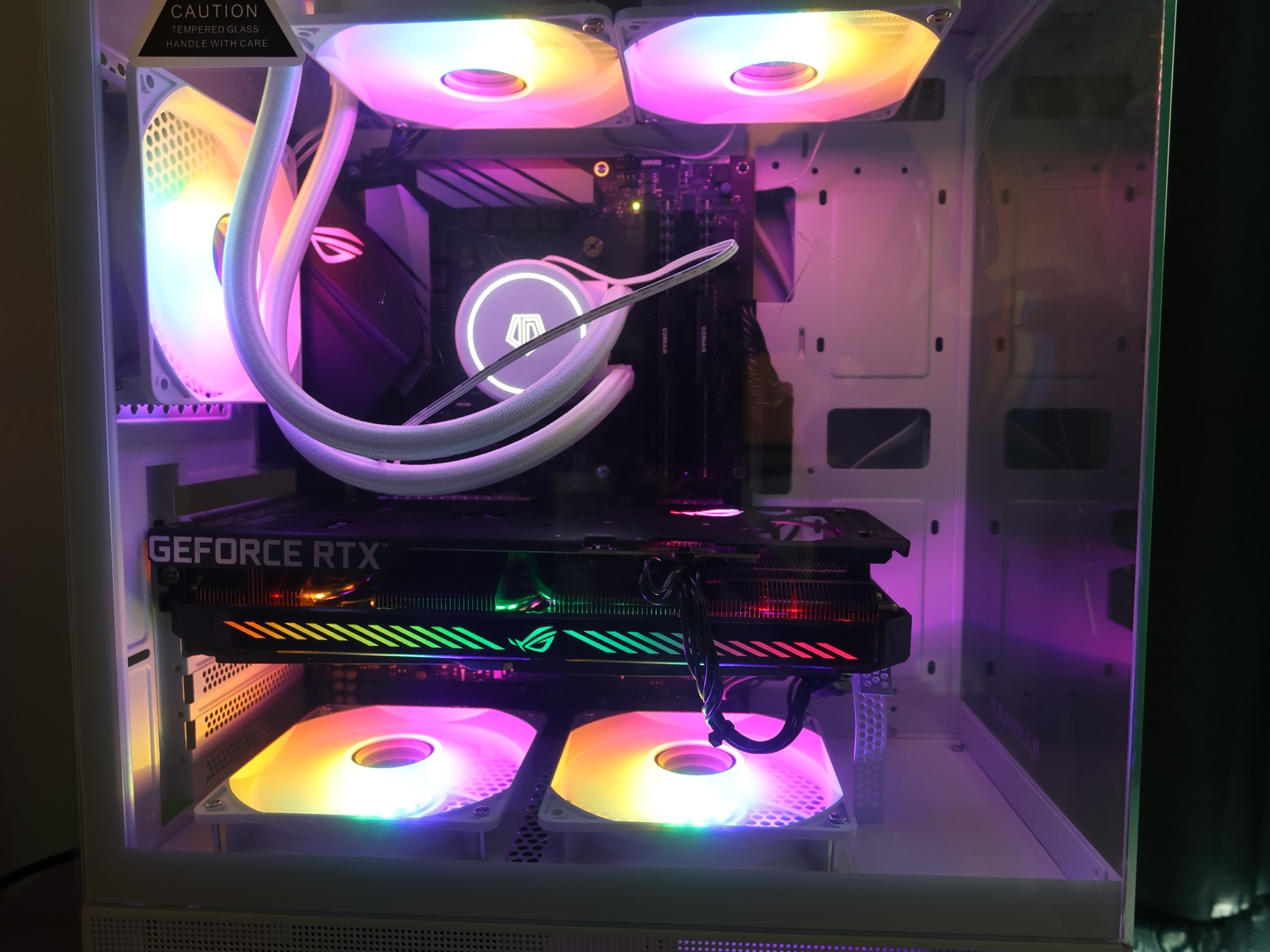 Arctic White Gaming PC | RTX 3060 12GB | Ryzen 5 3600 | 16GB DDR4 |