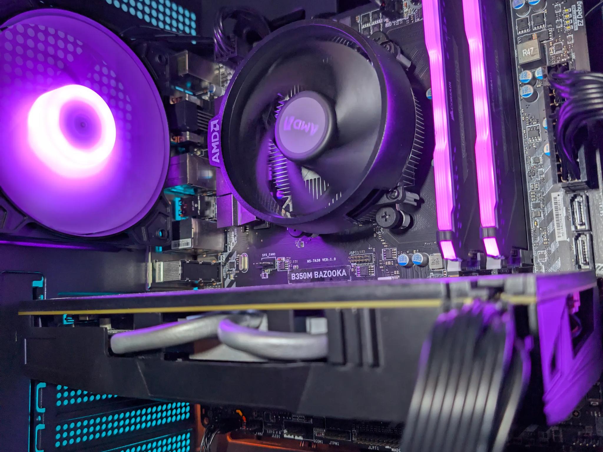 Ryzen 7 1700X, RX580 GAMING AND STREAMING PC