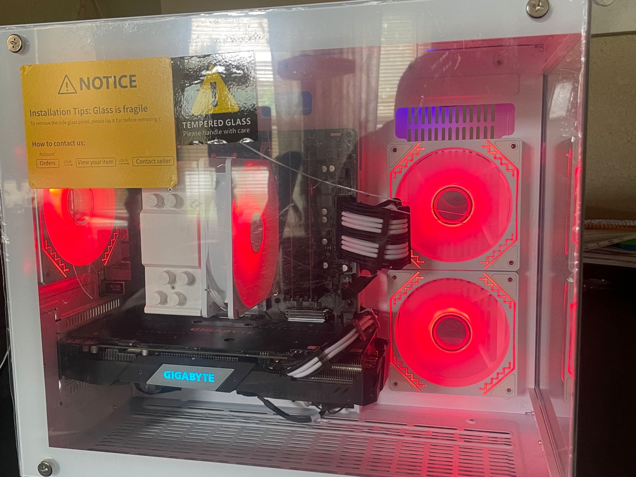 Ryzen 5, Nvidia 2060 Super - White RGB Gaming PC