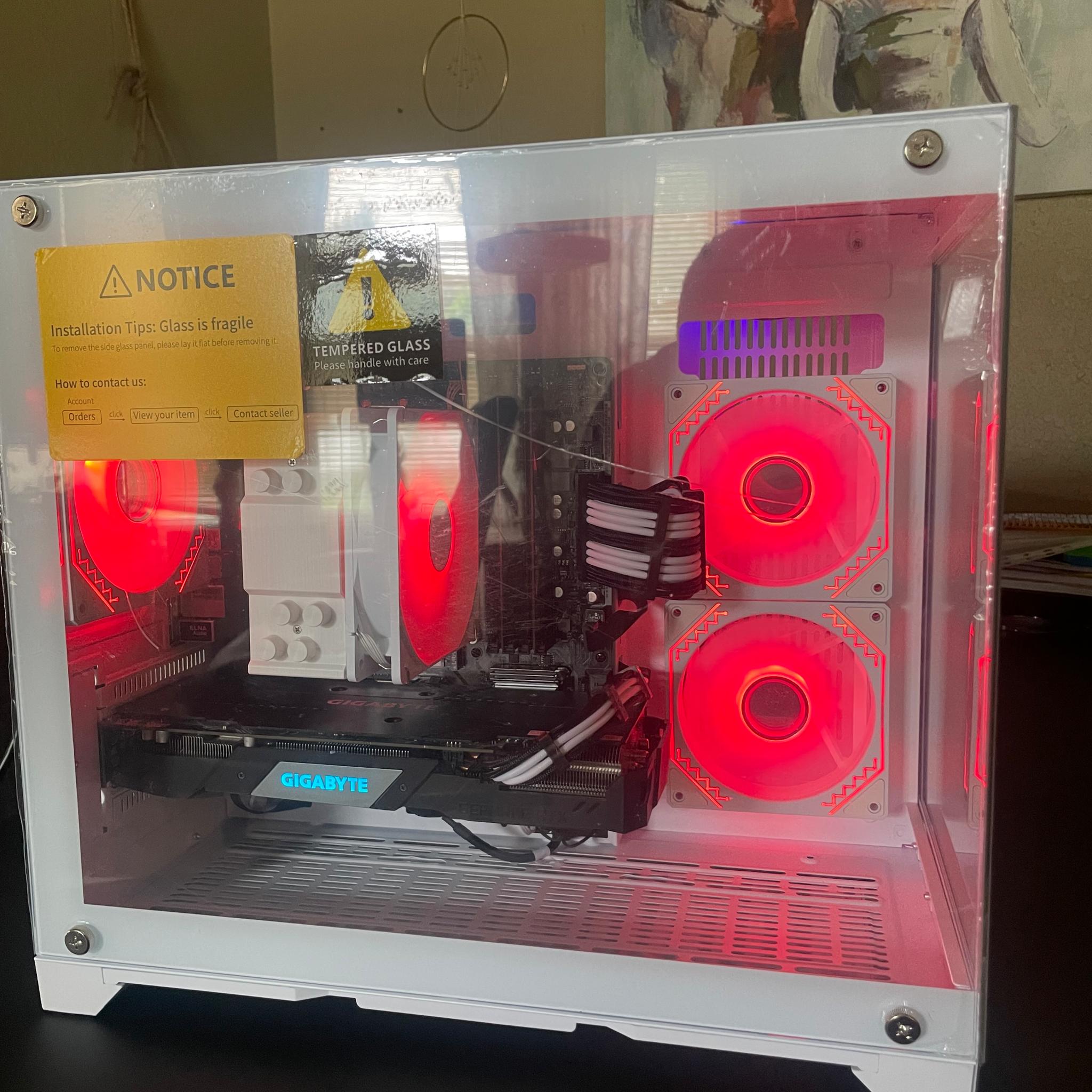 Ryzen 5, Nvidia 2060 Super - White RGB Gaming PC