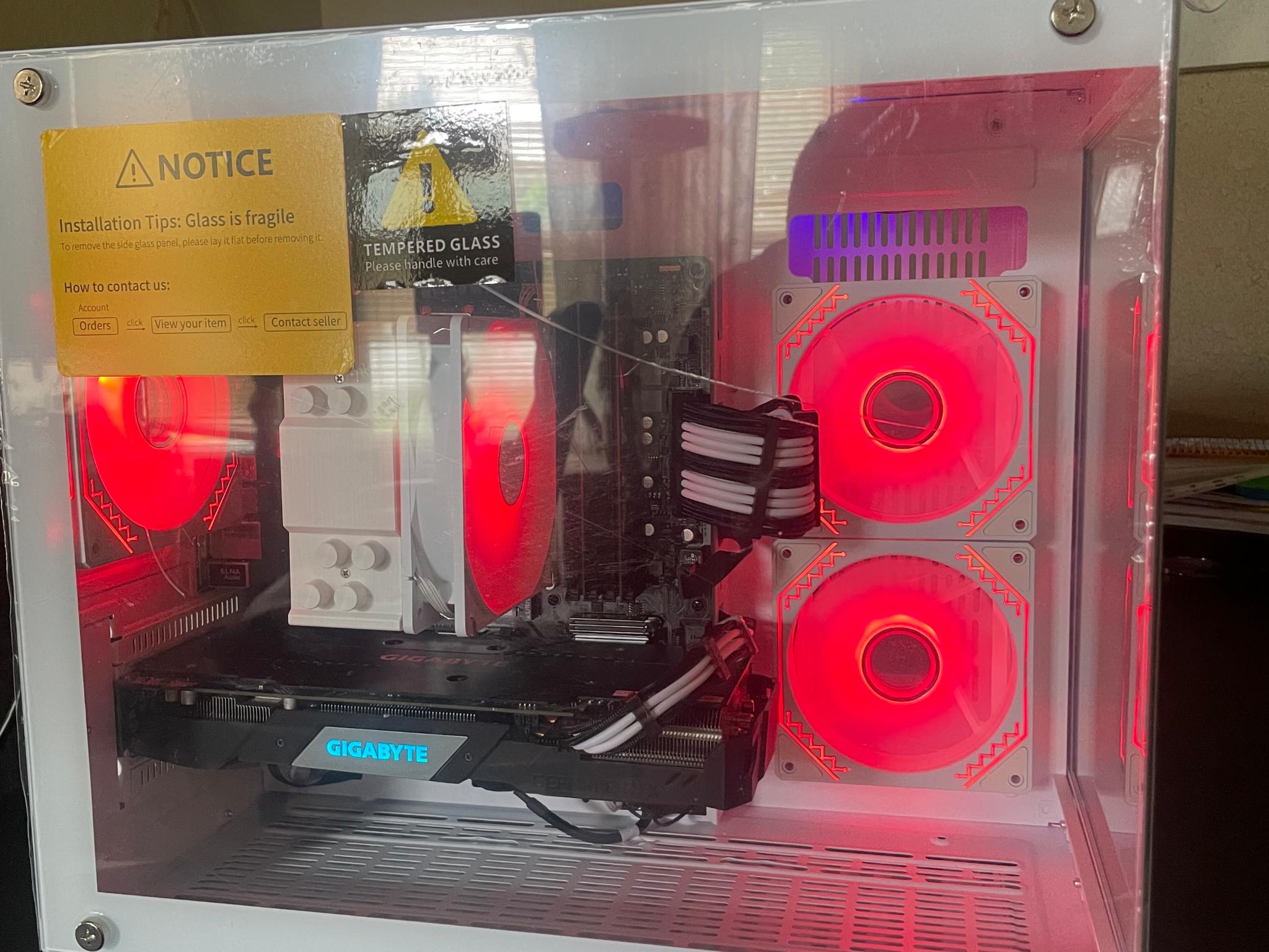 Ryzen 5, Nvidia 2060 Super - White RGB Gaming PC