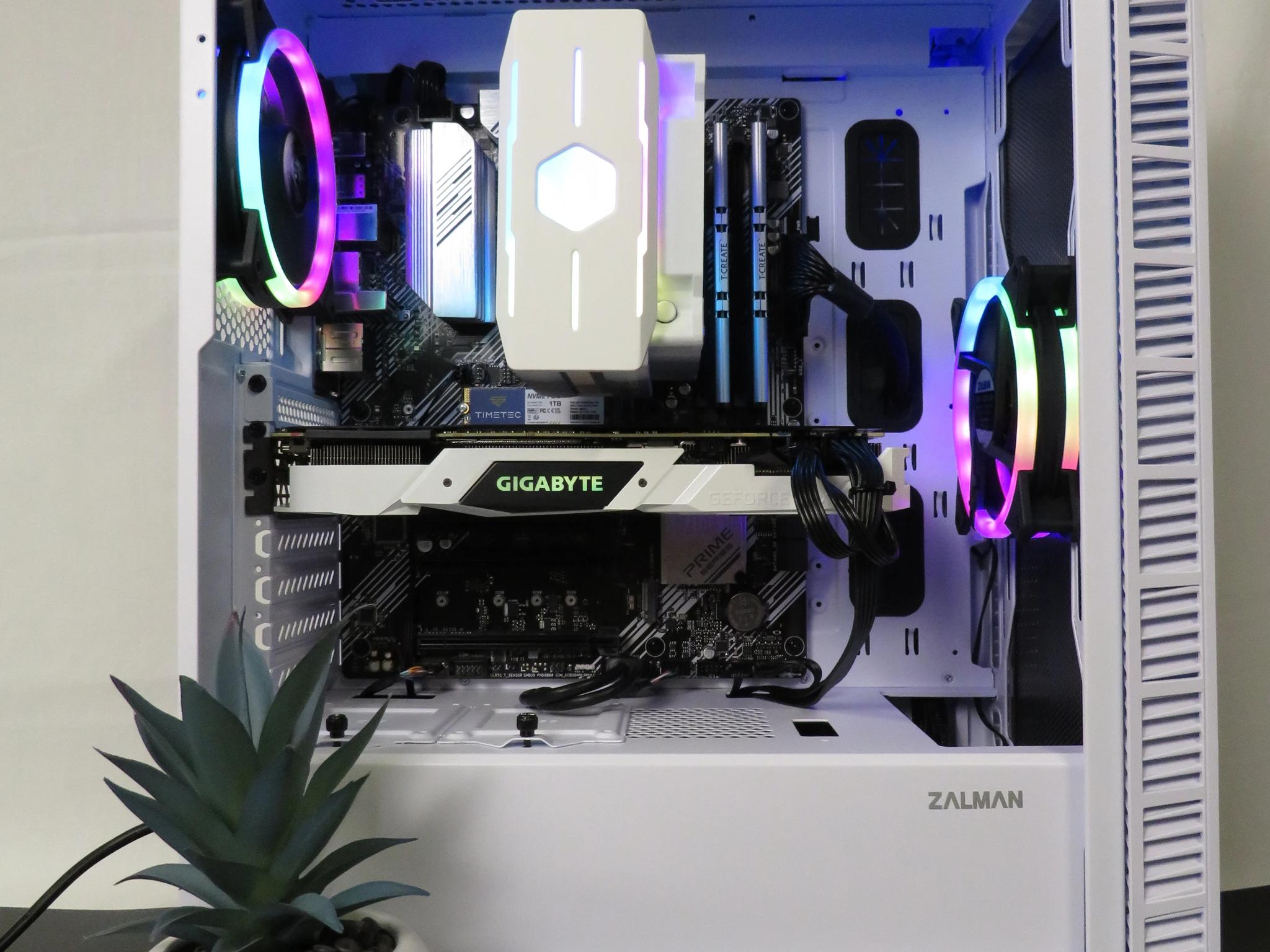 Black and White Beauty! RTX 2080 + Ryzen 5 2600X + 16 GB DDR4 + 1 TB NVME