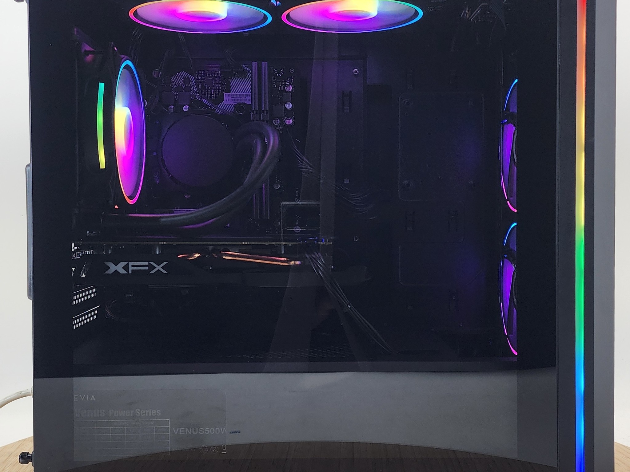 Gaming PC i3-10105F 16GB RAM 500GB SSD RX 580 8GB Windows 11 Computer