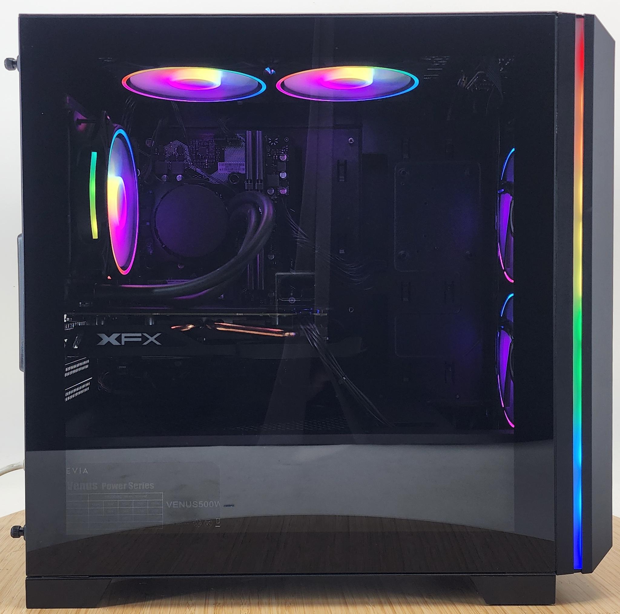 Gaming PC i3-10105F 16GB RAM 500GB SSD RX 580 8GB Windows 11 Computer