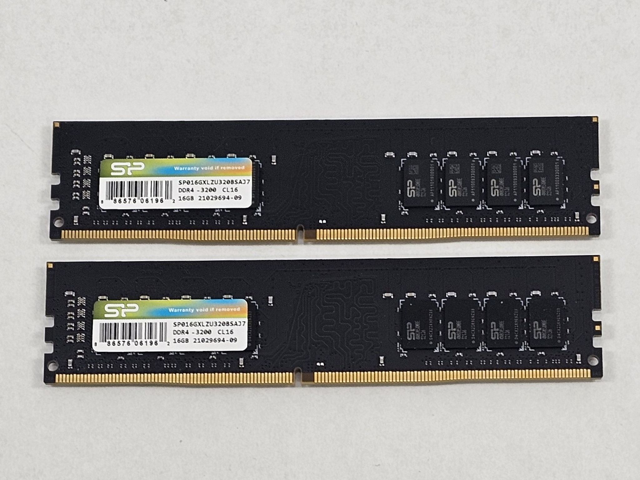 32GB DDR4 (2x16GB) CL16 3200MT/s Silicon Power