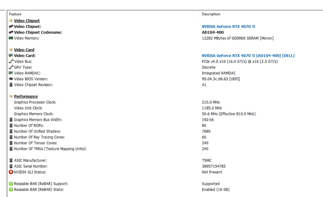 Dell Intel Core-i9 13900K 64GB RAM RTX4070Ti 3TB SSD