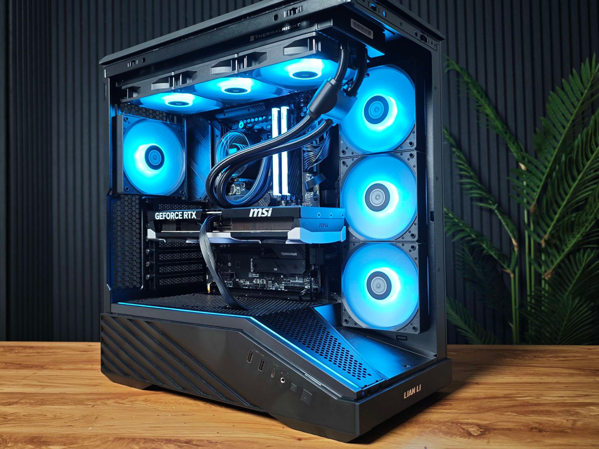 High End RGB Gaming PC - Ryzen 7 9800X3D - RTX 5070 Ti