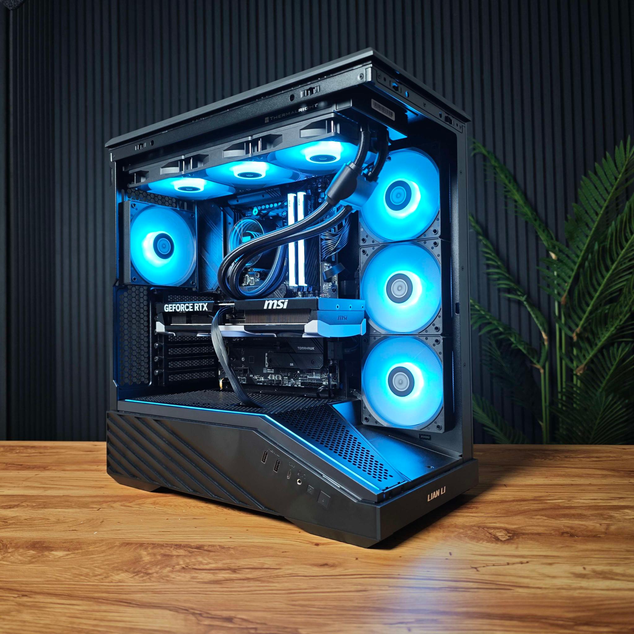 High End RGB Gaming PC - Ryzen 7 9800X3D - RTX 5070 Ti