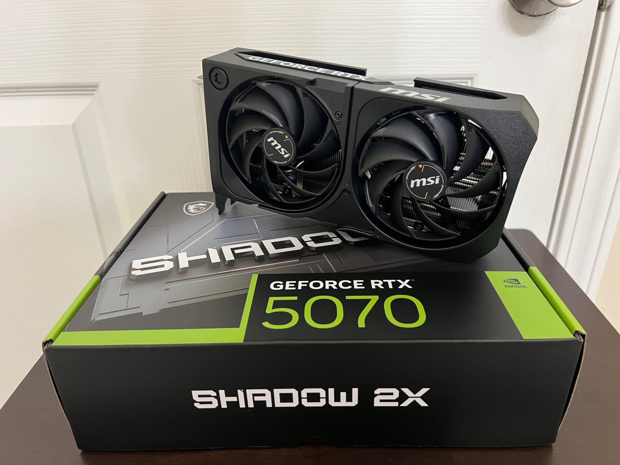 Brand New! MSI RTX 5070 2X SHADOW OC
