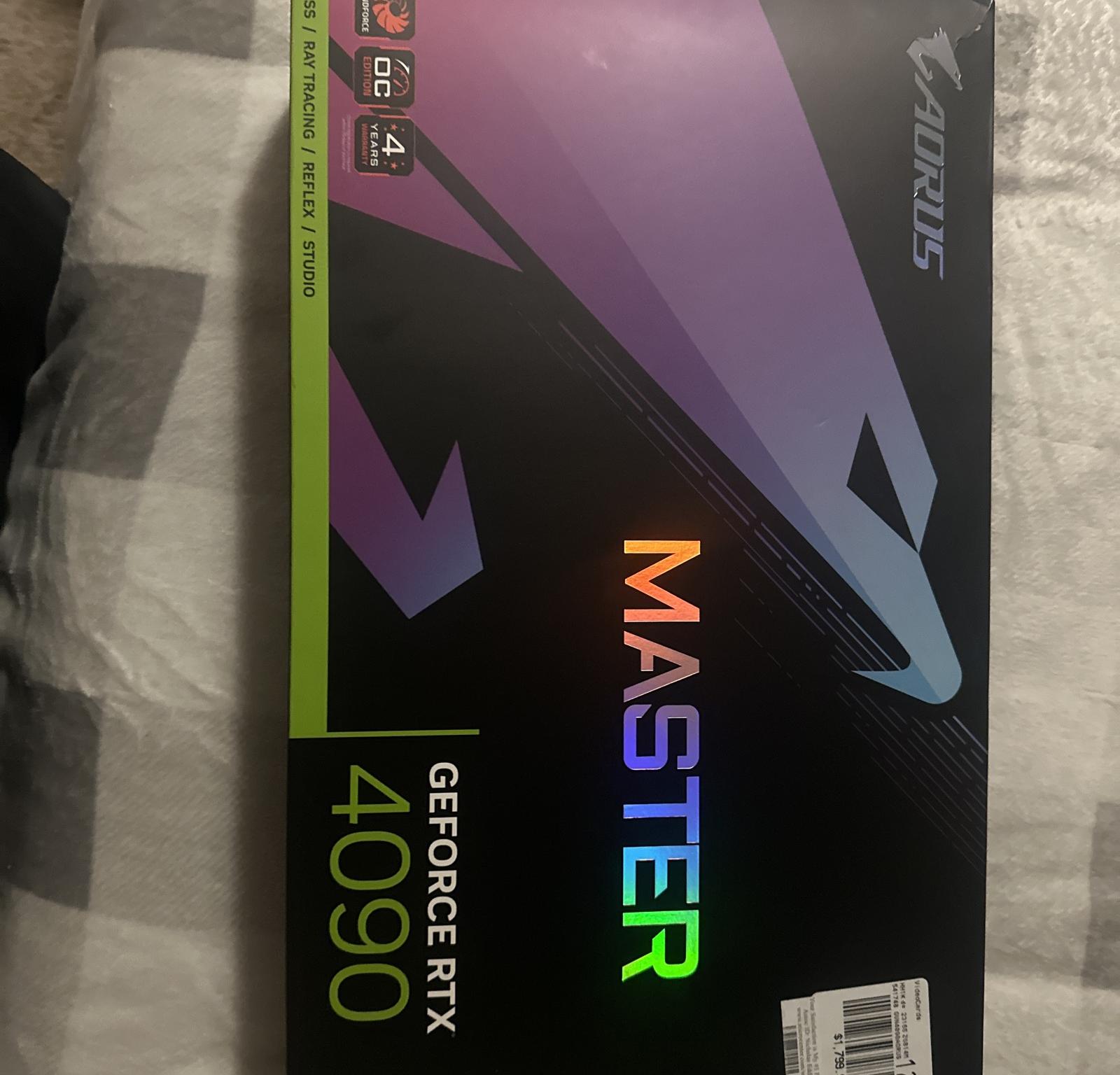 Aorus Master 4090 24GB OC