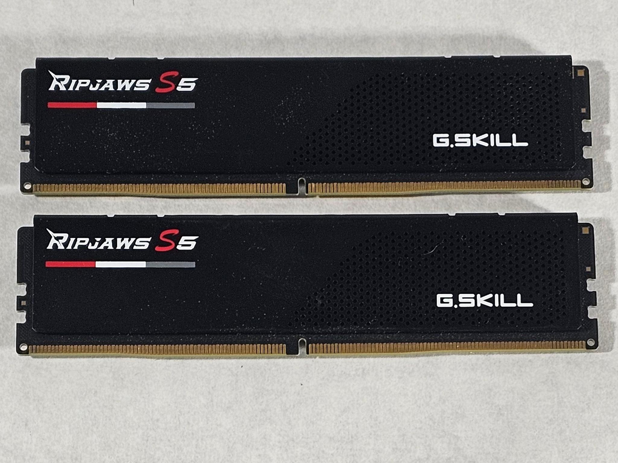 32GB DDR5 (2x16GB) CL36 6000MT/s G.SKILL RIPJAWS S5