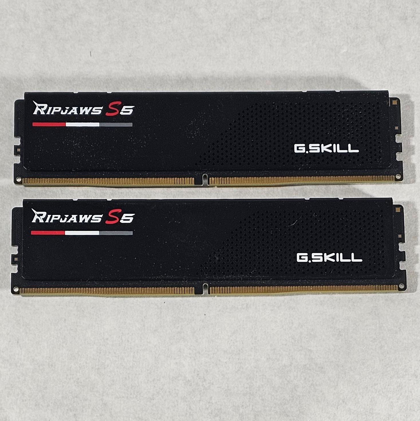 32GB DDR5 (2x16GB) CL36 6000MT/s G.SKILL RIPJAWS S5