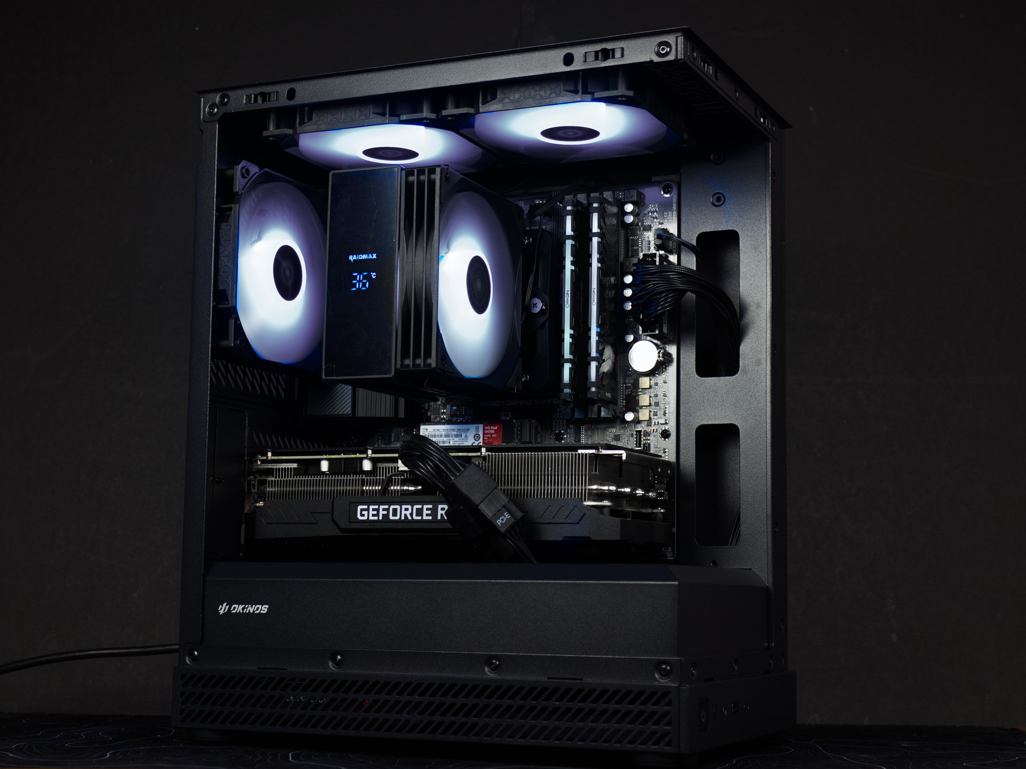 ⚡ Ryzen 5 3600 / RTX 3070 / 16GB DDR4 / 1TB SSD / Gaming PC