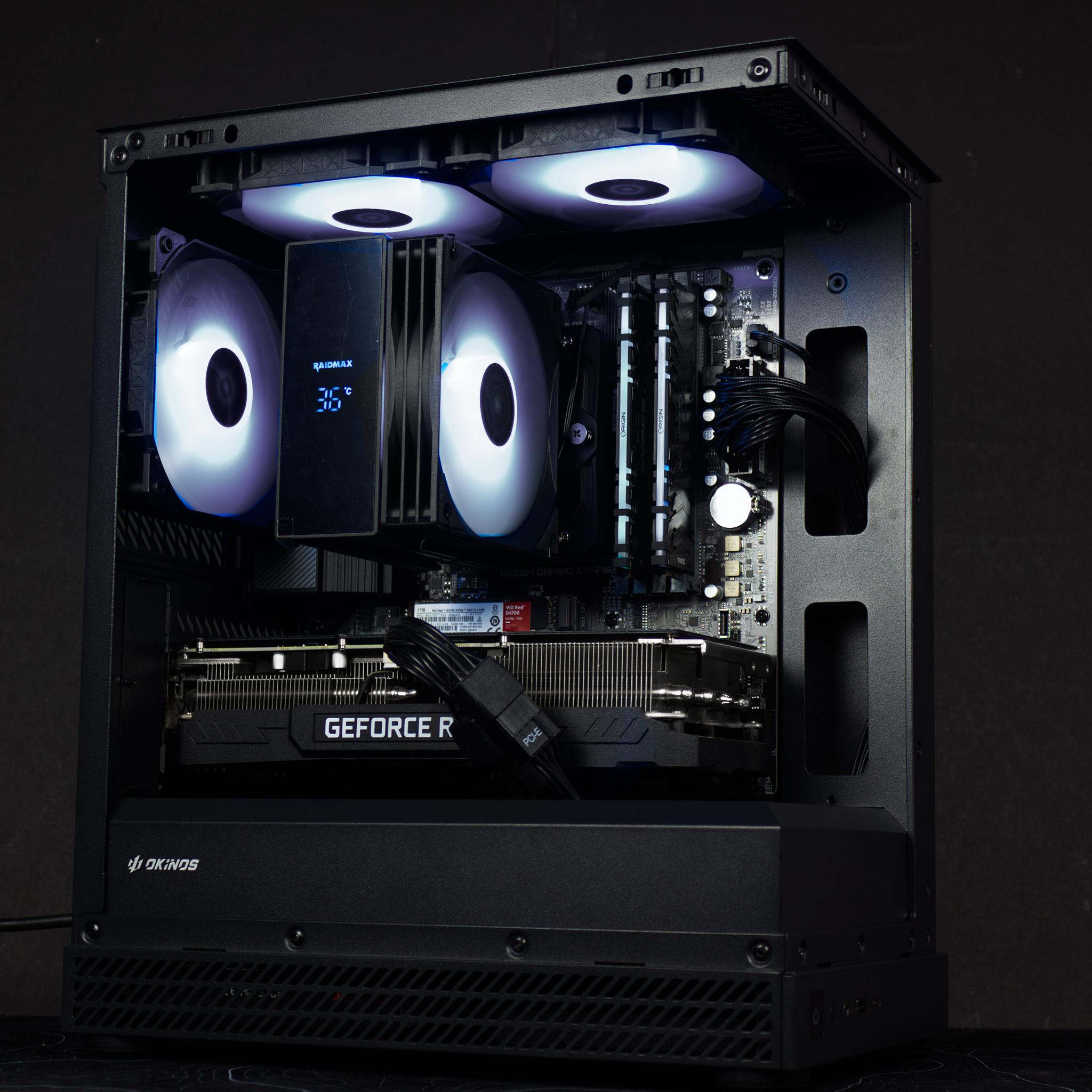 ⚡ Ryzen 5 3600 / RTX 3070 / 16GB DDR4 / 1TB SSD / Gaming PC