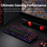 Redragon K552 RGB Mechanical Gaming Keyboard Wired (Black, 87 Keys Blue Switches) (Used, Like New)