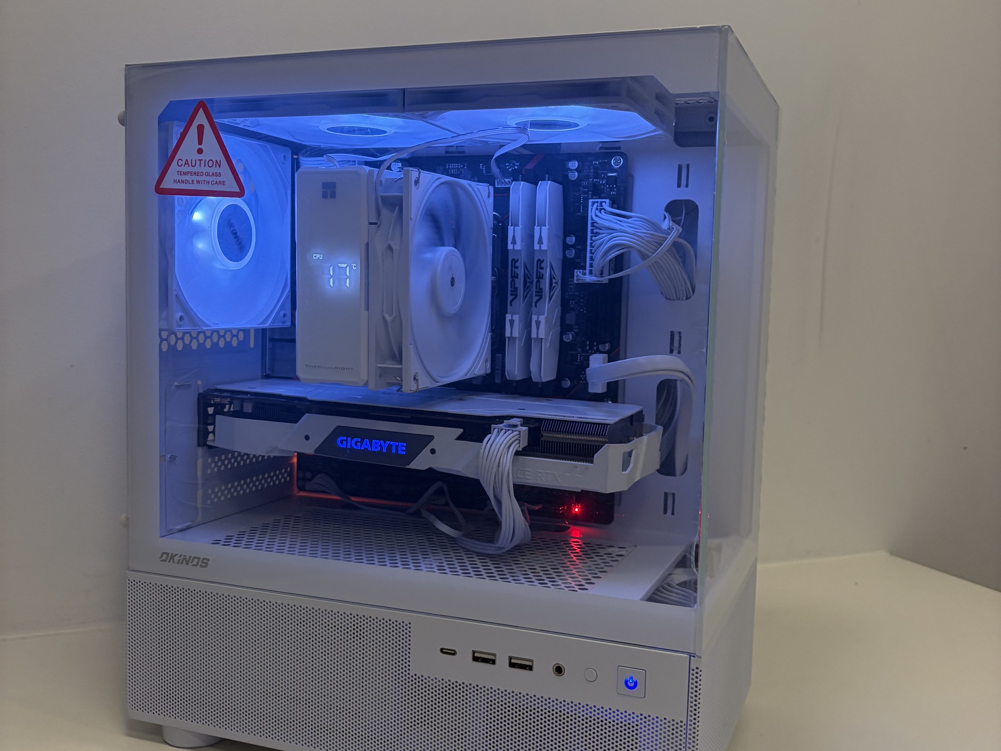 PRICE DROP| 1440p WHITE Gaming PC | RTX 2060 SUPER | 16GB DDR4 | i5 Intel CPU