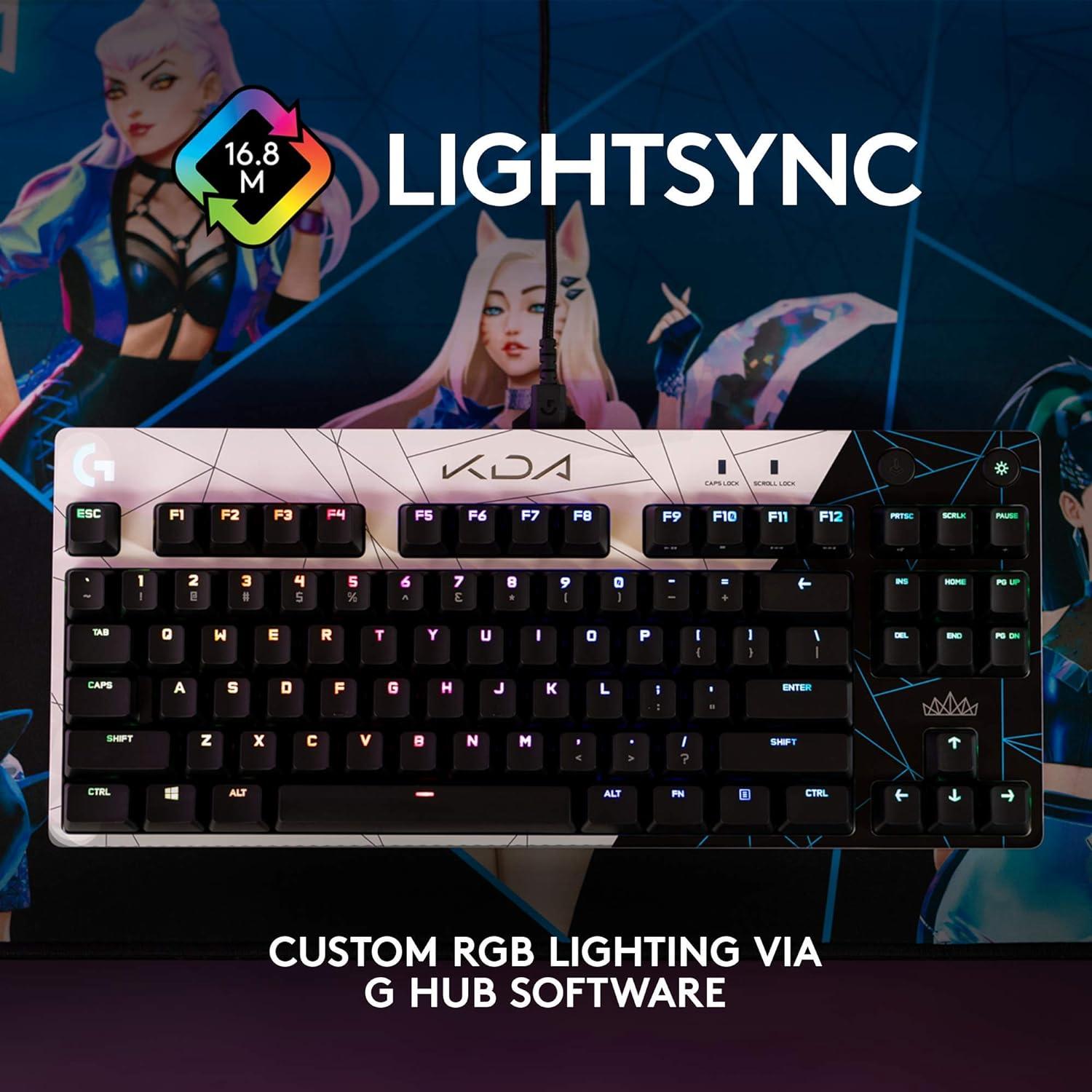 ON SALE! Logitech G PRO K/DA Mechanical Gaming Keyboard